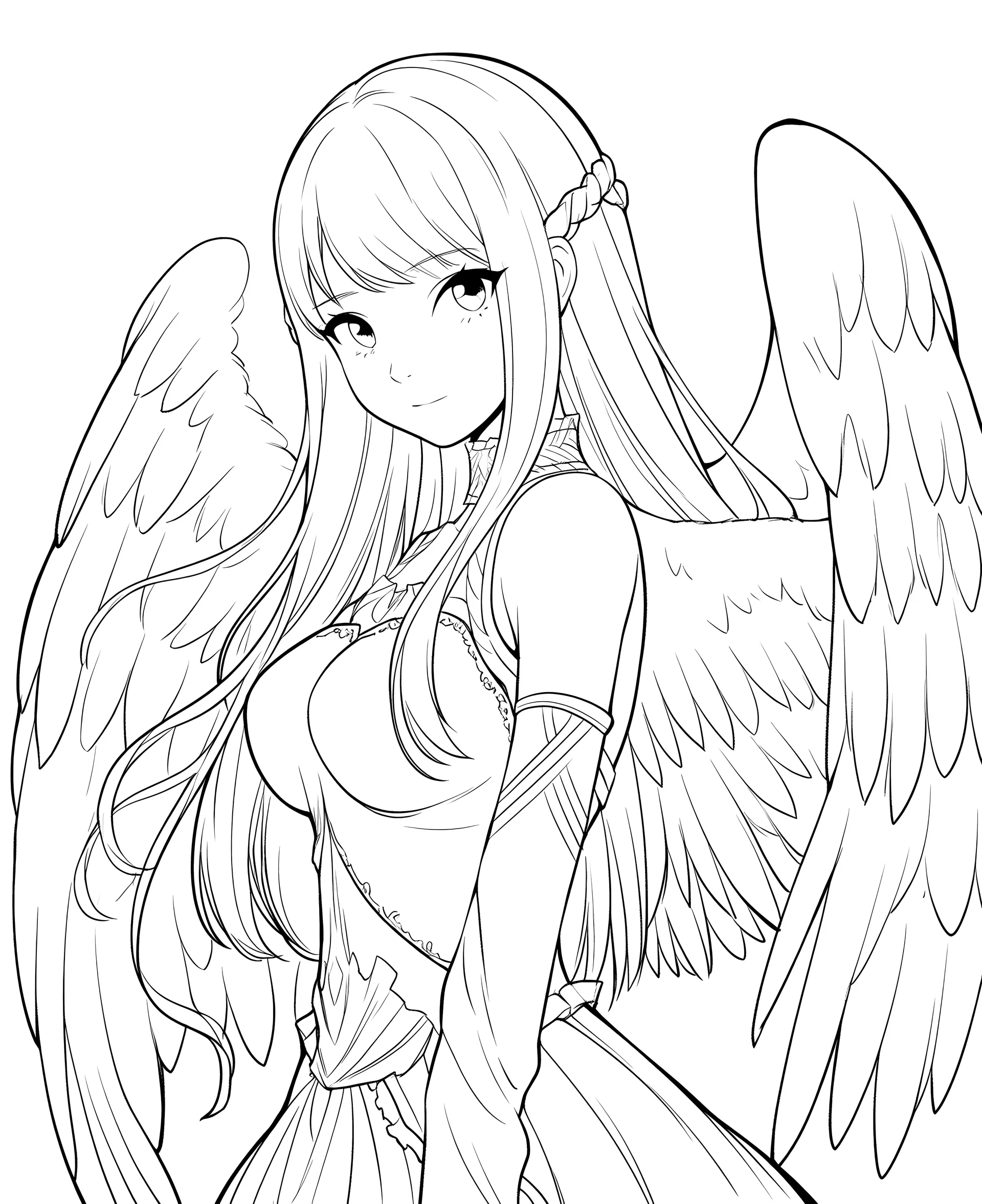 anime printable coloring pages