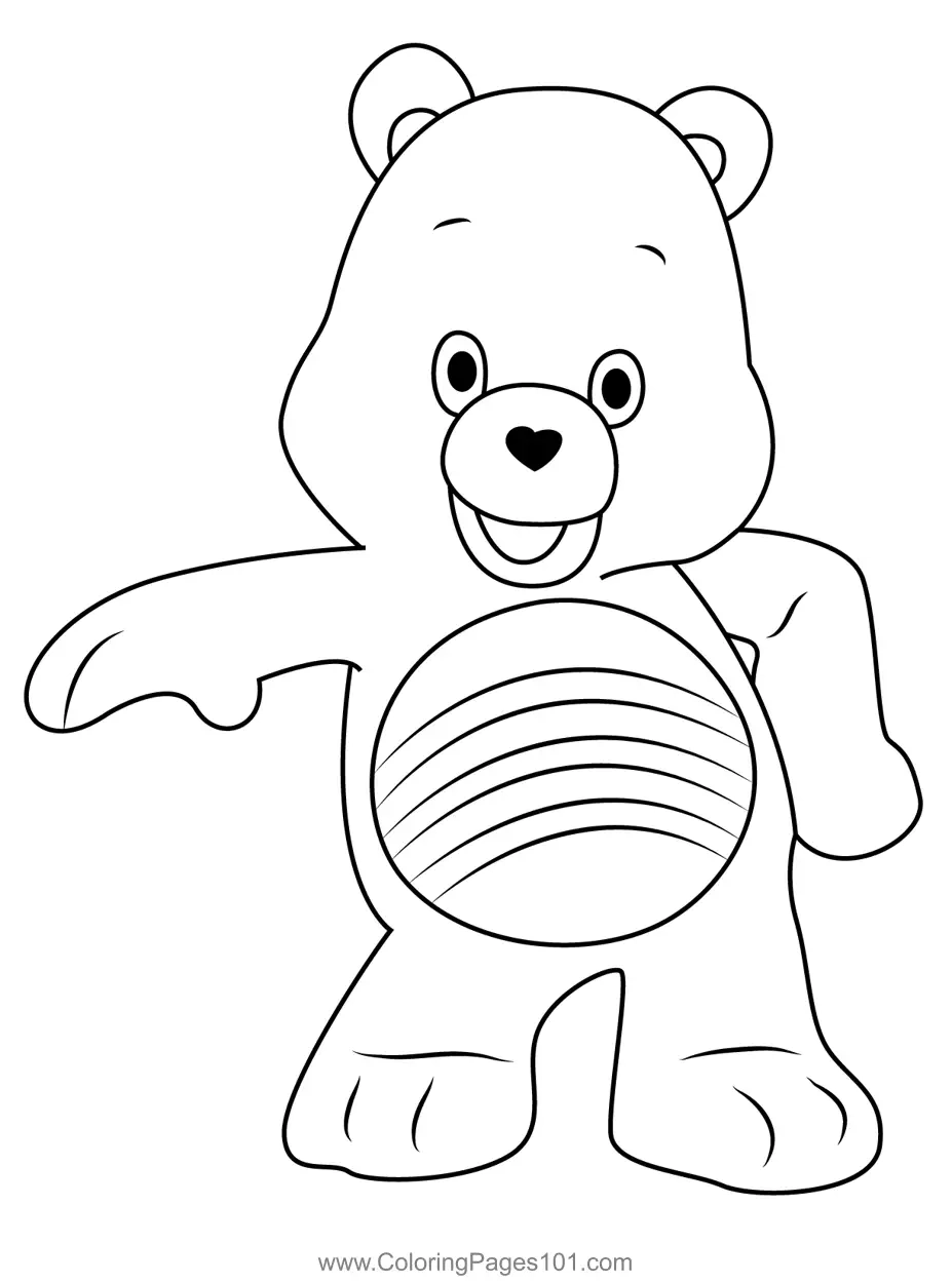 Cheer Bear Coloring Page For Kids Free Care Bears Printable Coloring Pages Online For Kids ColoringPages101 Coloring Pages For Kids Cheer Bear Coloring Page For Kids Free Care Bears Printable Coloring Pages Online For Kids ColoringPages101 Coloring Pages For Kids