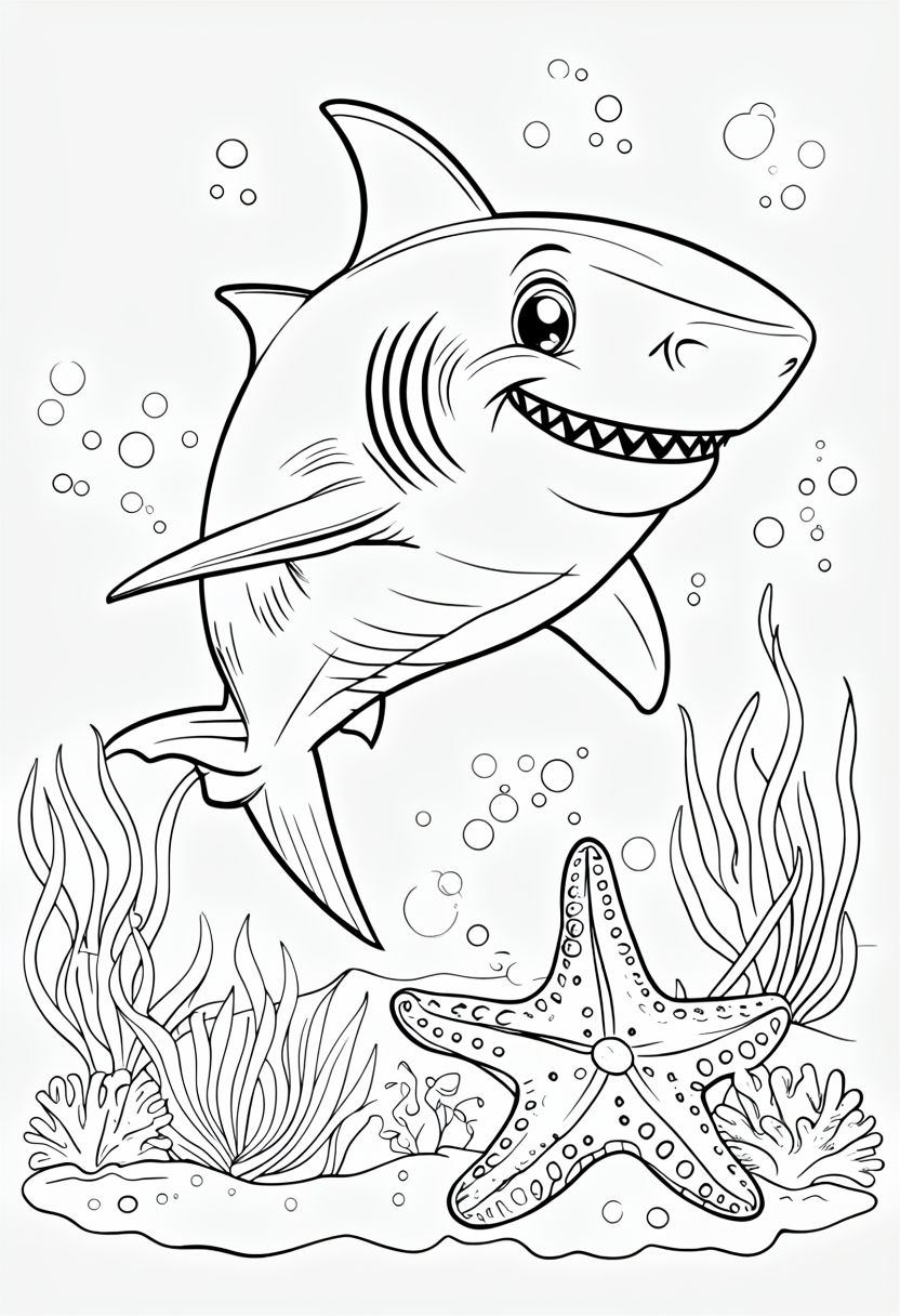 shark coloring book pages shark coloring book pages