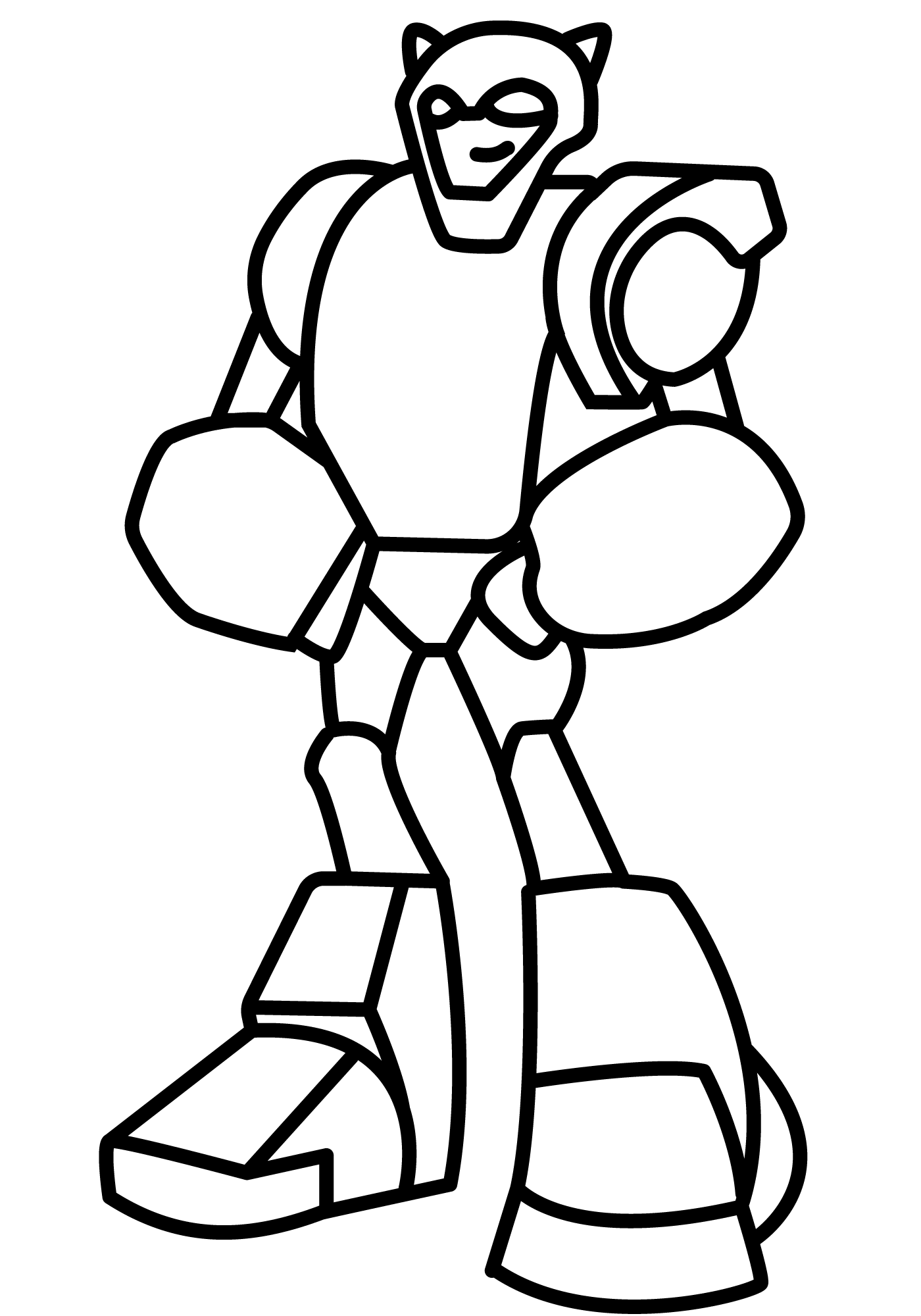 Chibi Bumblebee Transformer Coloring Page Free Printable Chibi Bumblebee Transformer Coloring Page Free Printable