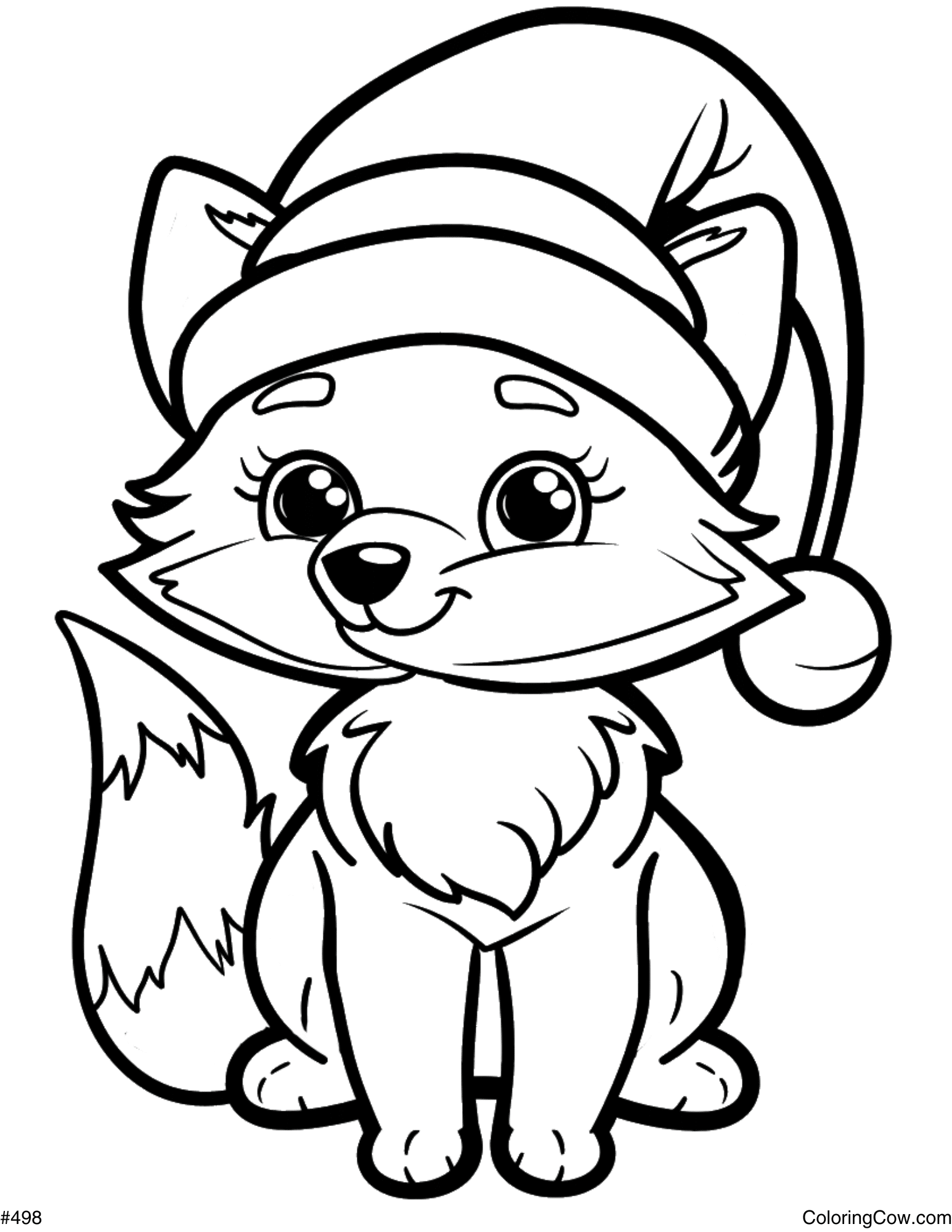 coloring page for fox coloring page for fox