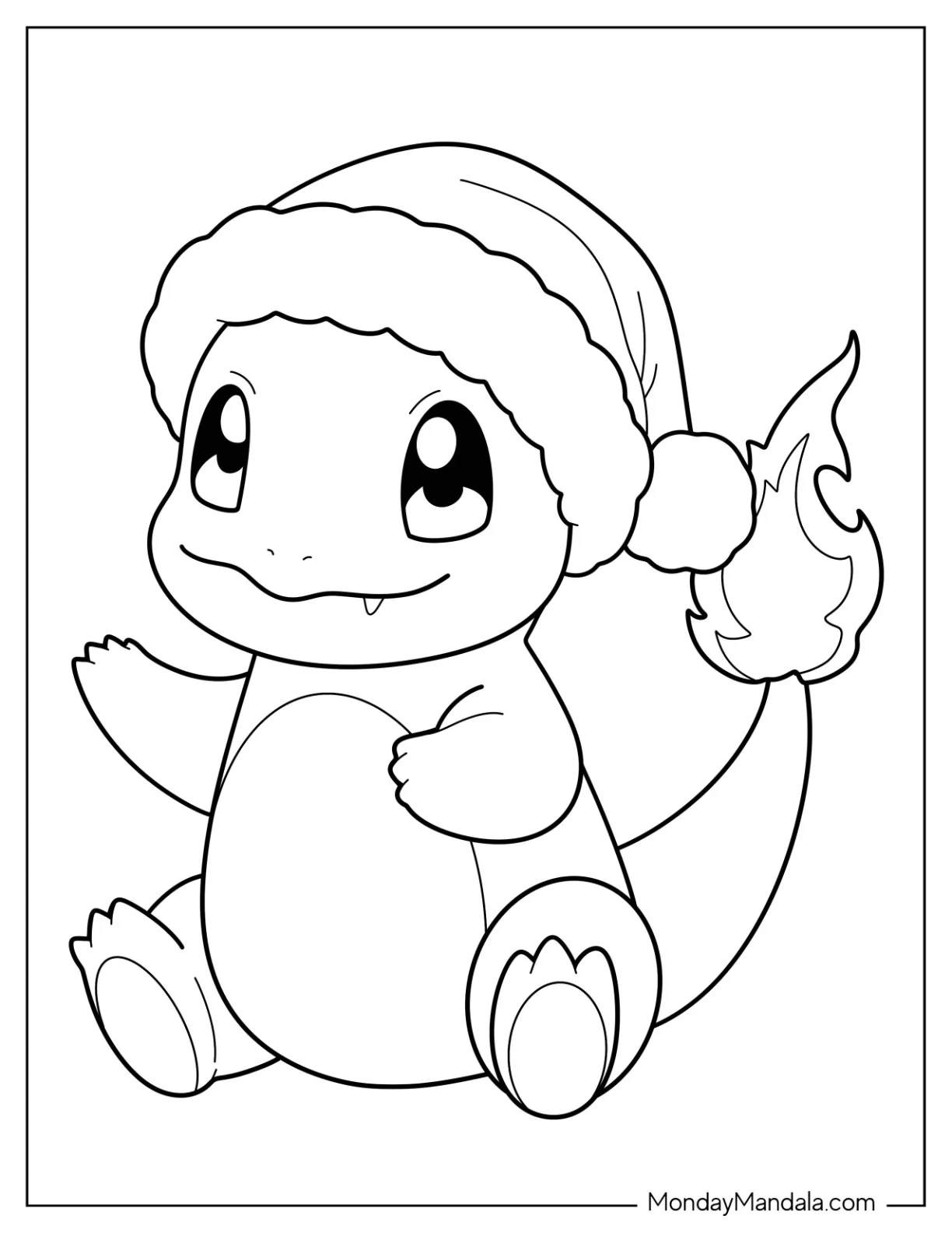 Christmas Pokemon Coloring Pages Free Printables 