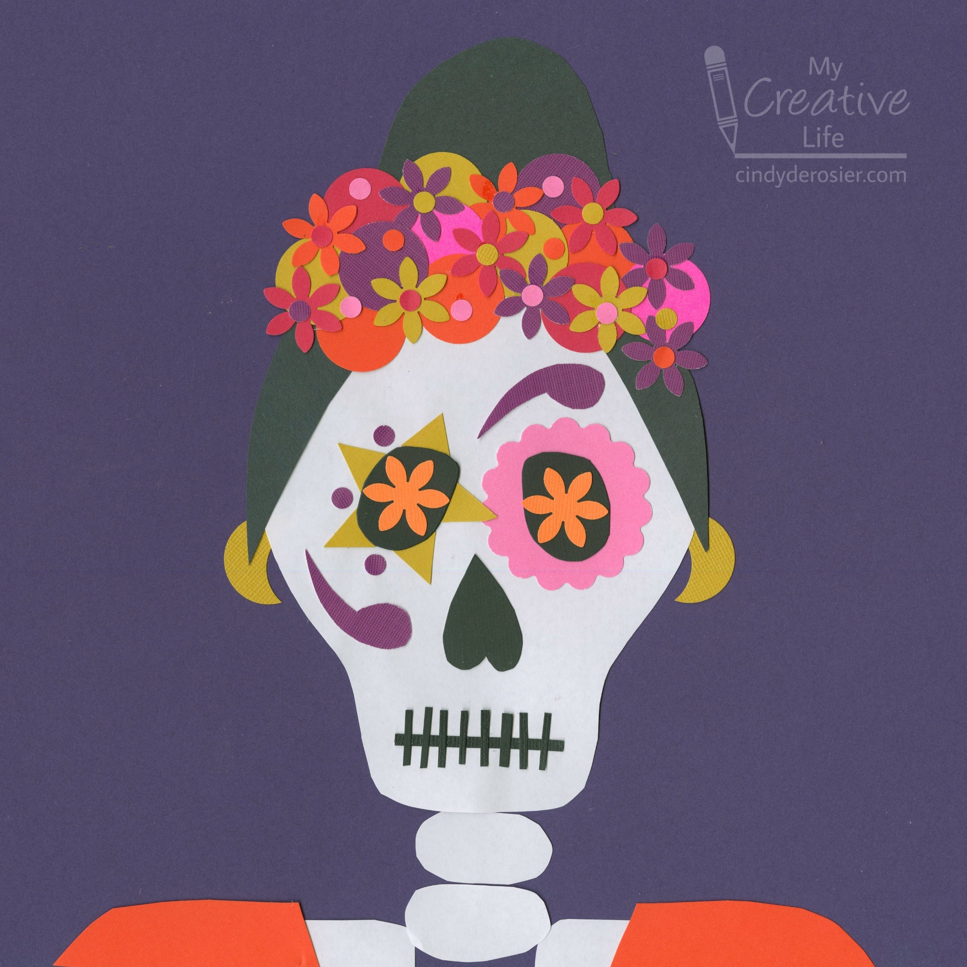 dia de los muertos colored