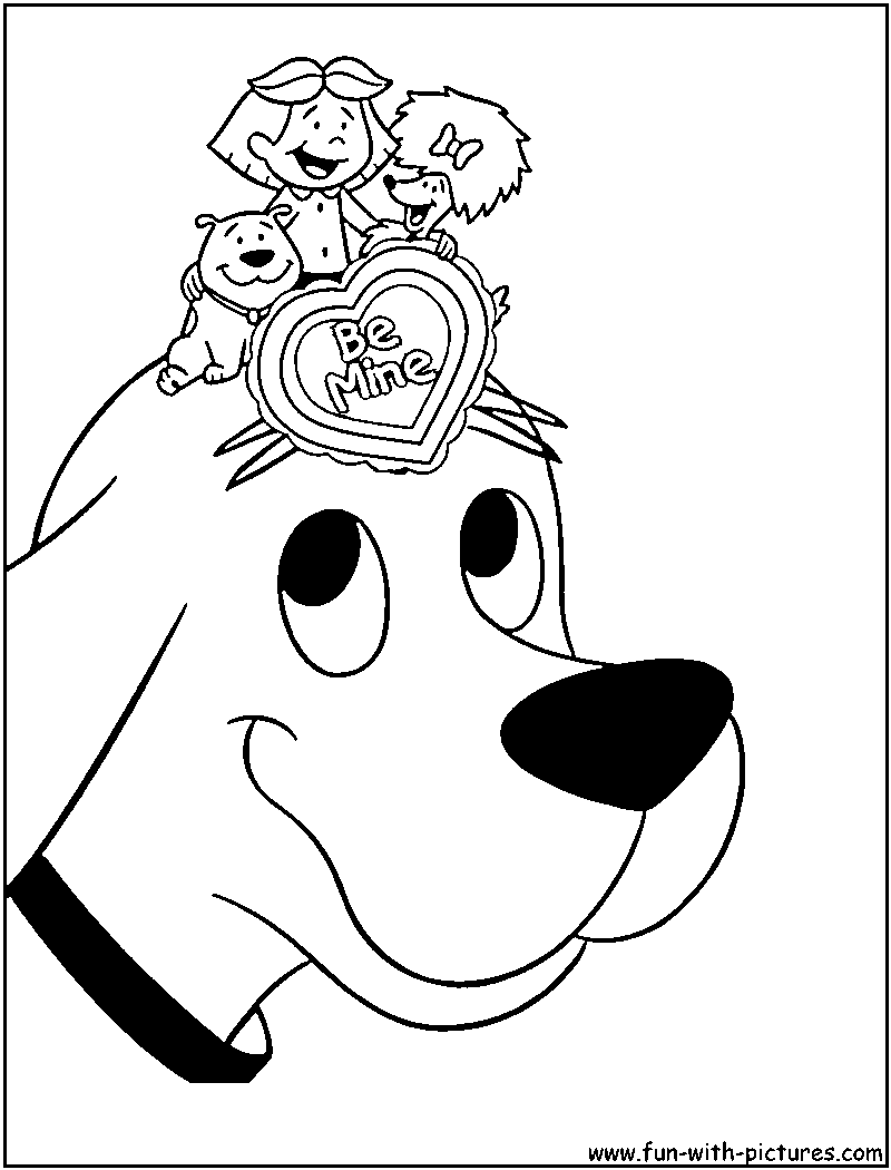 clifford the red dog coloring pages clifford the red dog coloring pages