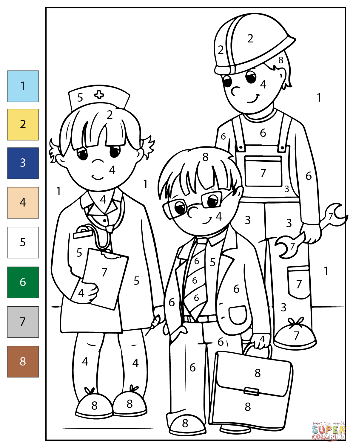 community workers coloring pages community workers coloring pages