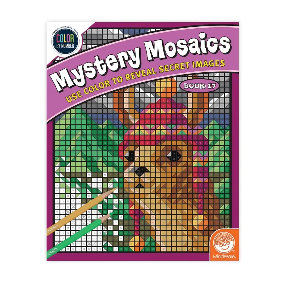 color by number mystery mosaics color by number mystery mosaics
