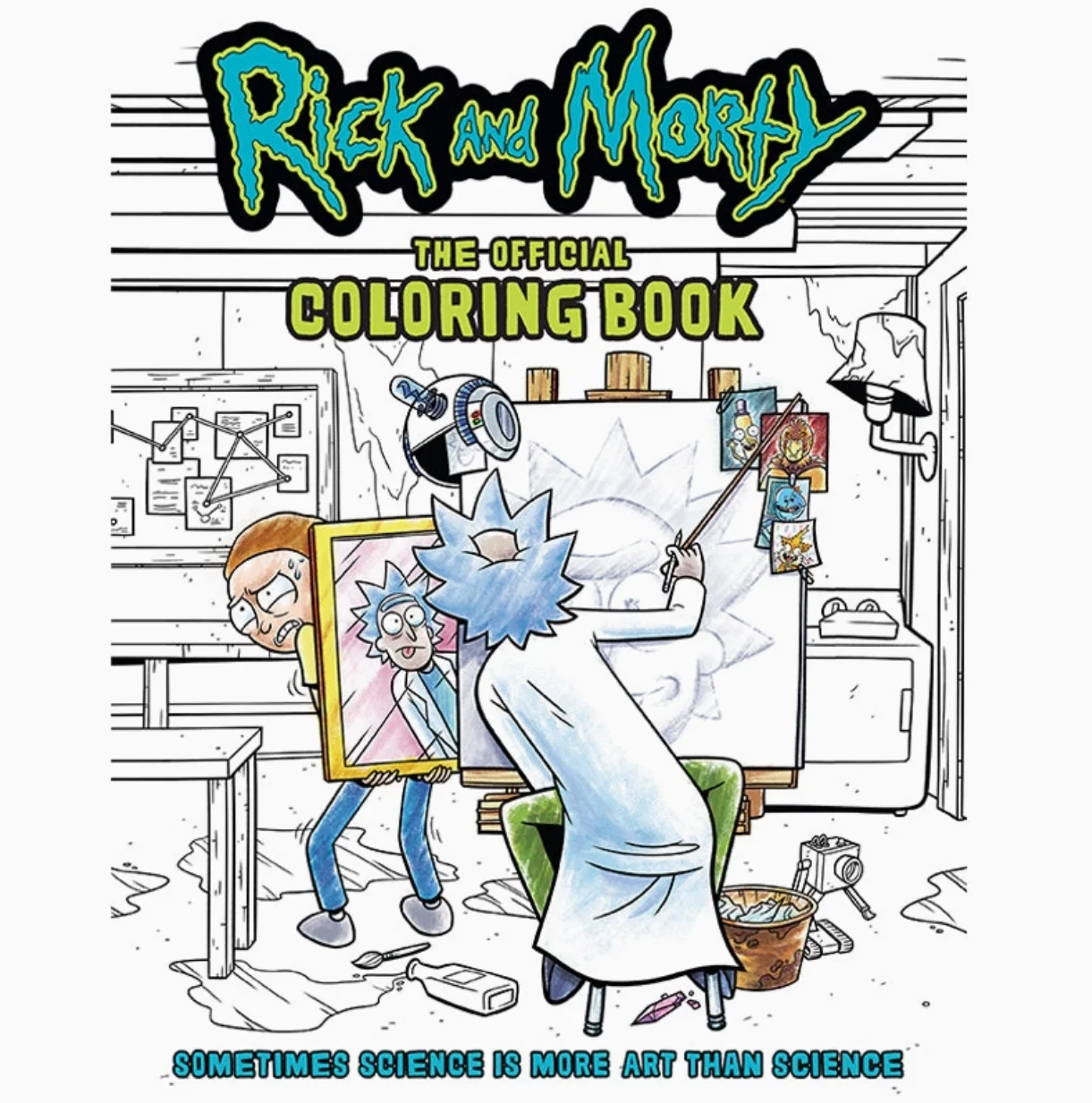 Coloring Book Rick And Morty Sometimes Science High Quality The Lifestyle Store
