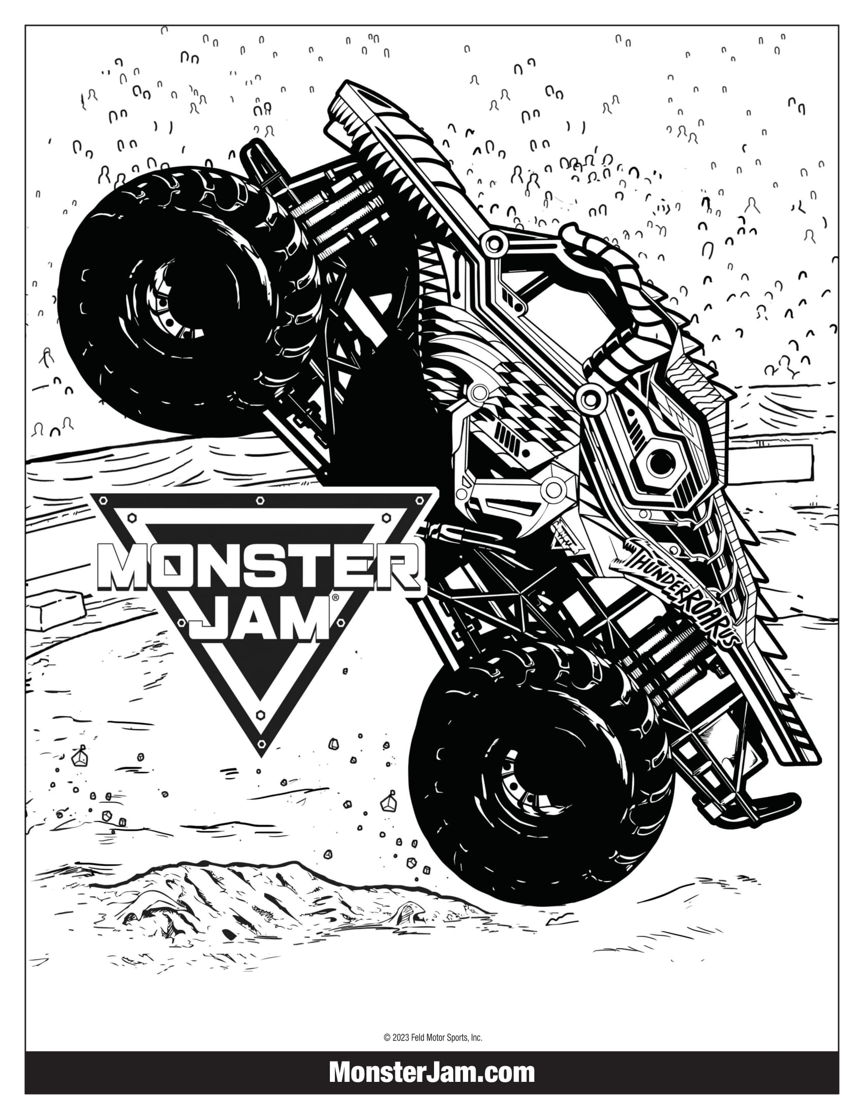 Coloring Sheets Monster Jam Coloring Sheets Monster Jam
