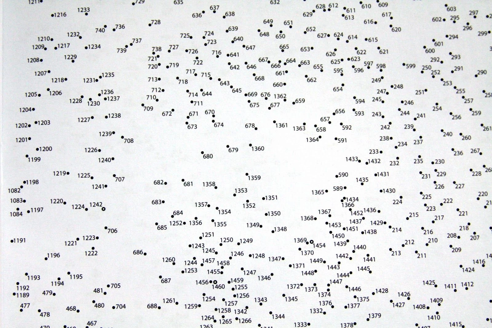 dot to dot free printables