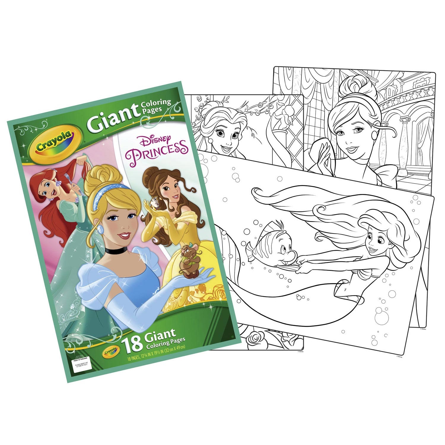 disney princess giant coloring pages