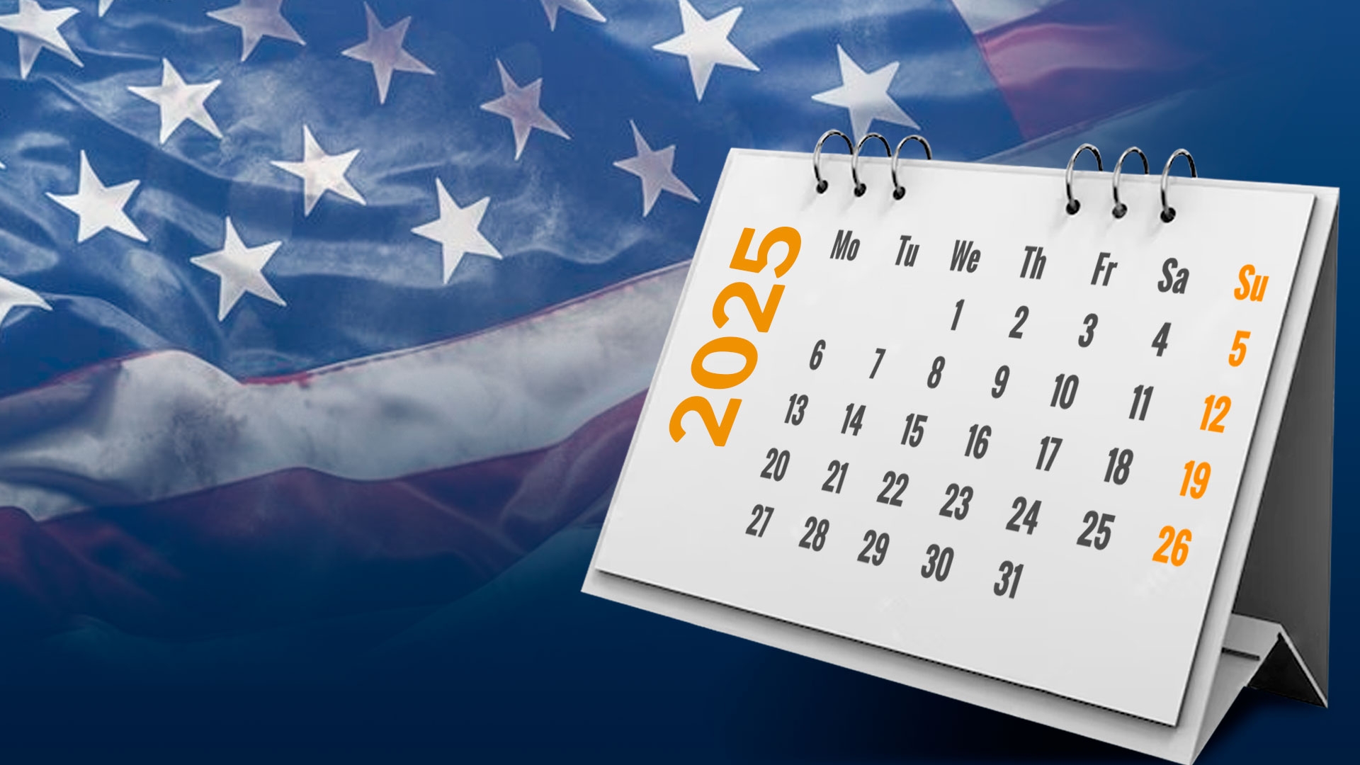 días feriados en usa 2025