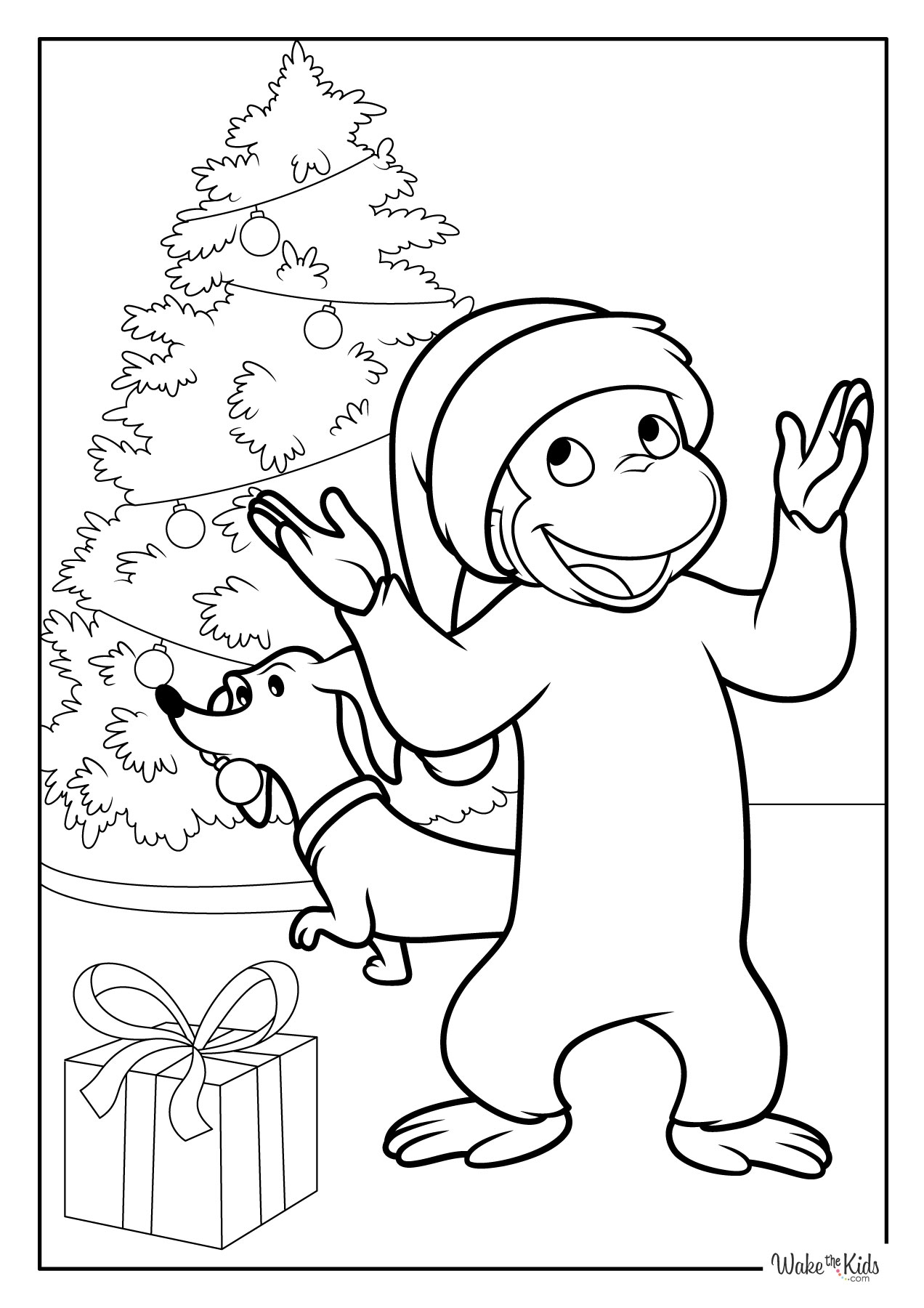 Curious George Coloring Pages Free Printable PDFs WakeTheKids Curious George Coloring Pages Free Printable PDFs WakeTheKids