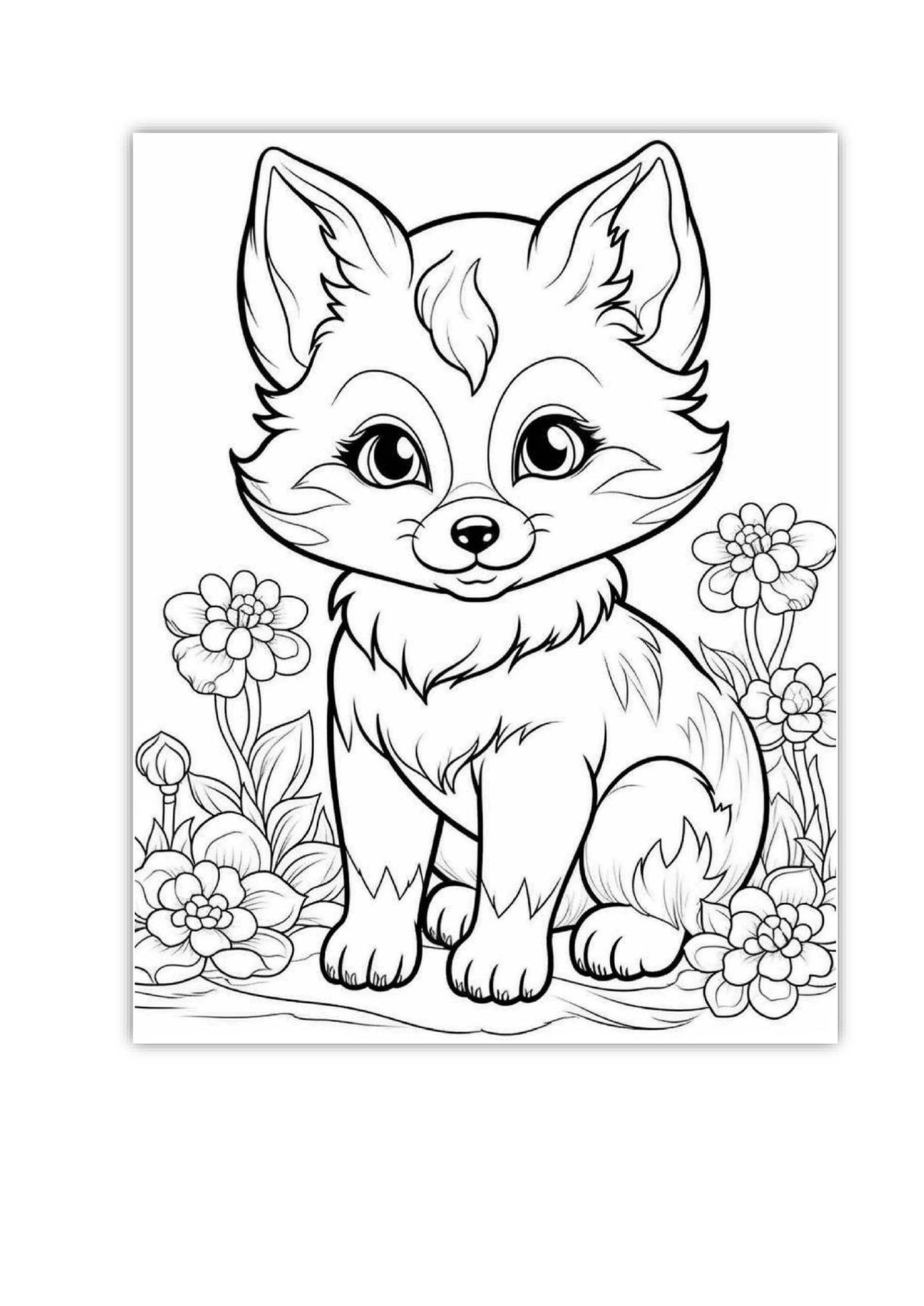 cute coloring pages animals