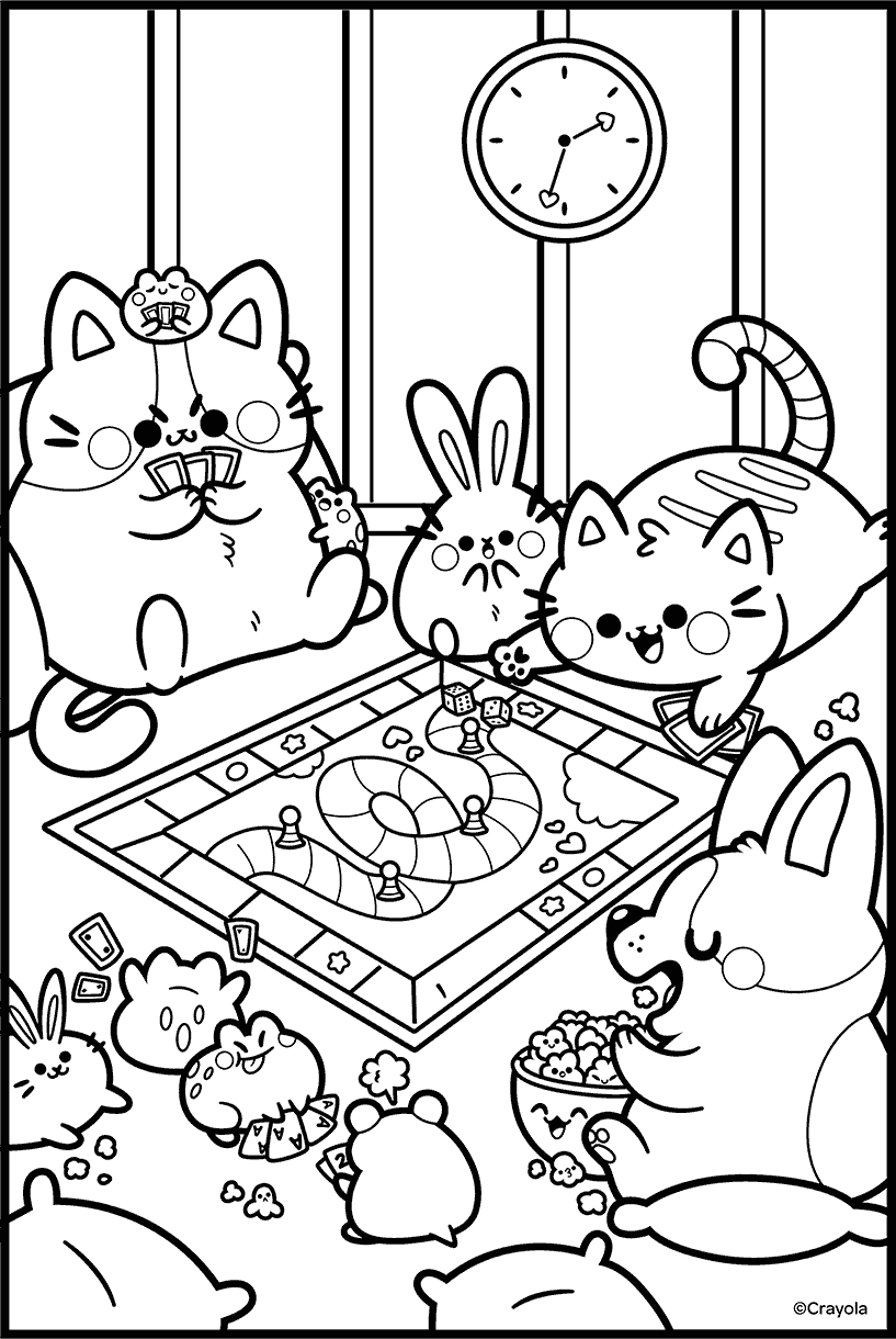 Cute Animal Board Game Cute Animal Board Game