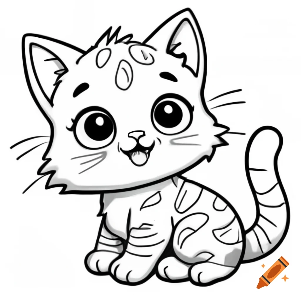 coloring pages of cute cartoon animals