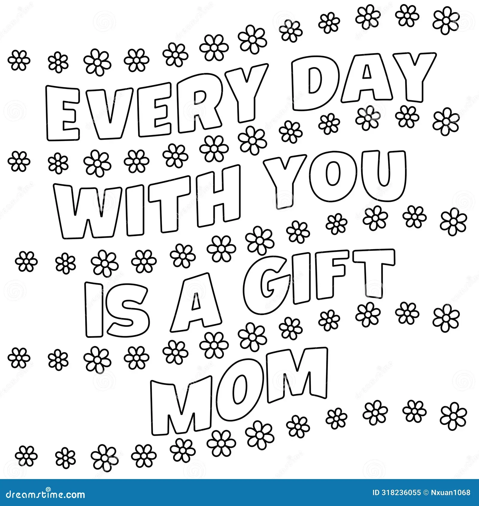 colouring pages for mother's day