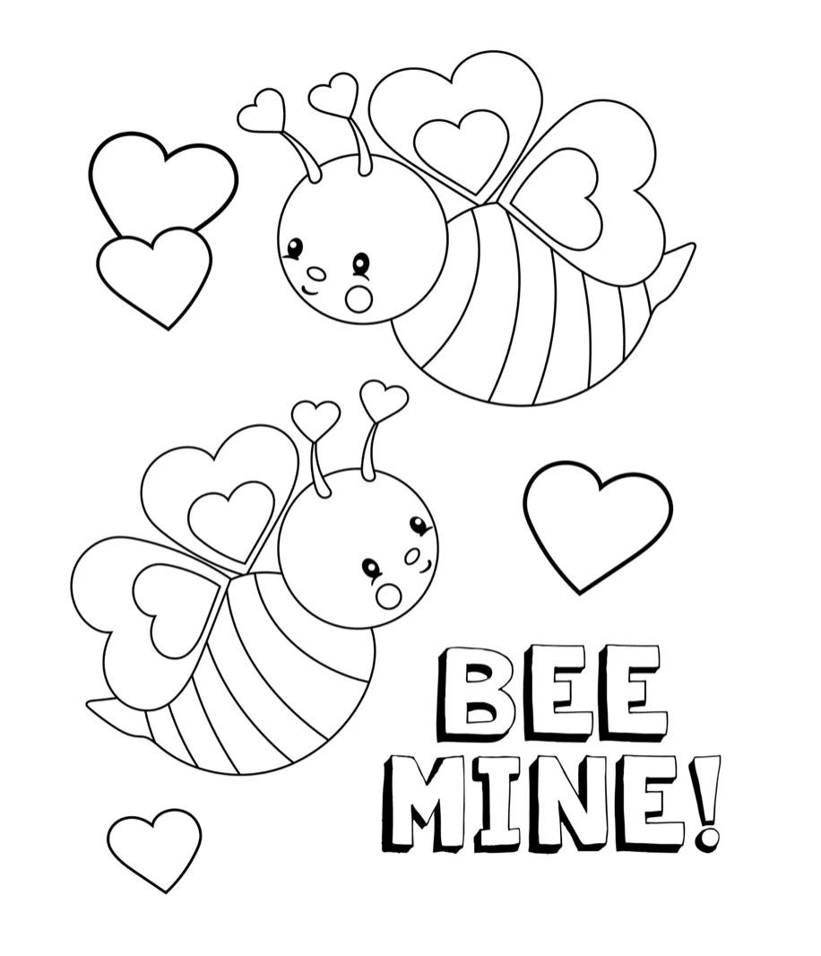 Cute Valentine s Day Coloring Pages For Kids Crazy Little Projects Cute Valentine s Day Coloring Pages For Kids Crazy Little Projects