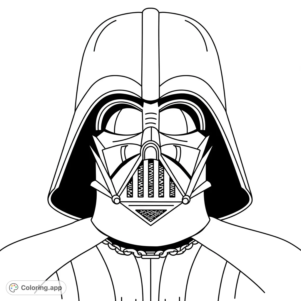 darth vader coloring pages
