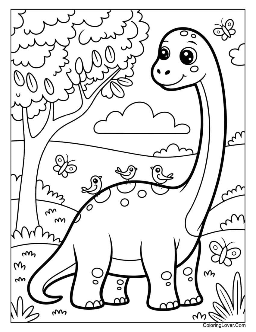 free printable dinosaur coloring pages pdf