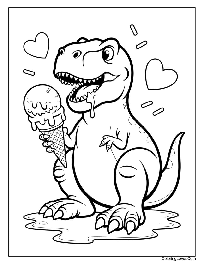 Dinosaur Coloring Pages Free Printables For All Ages