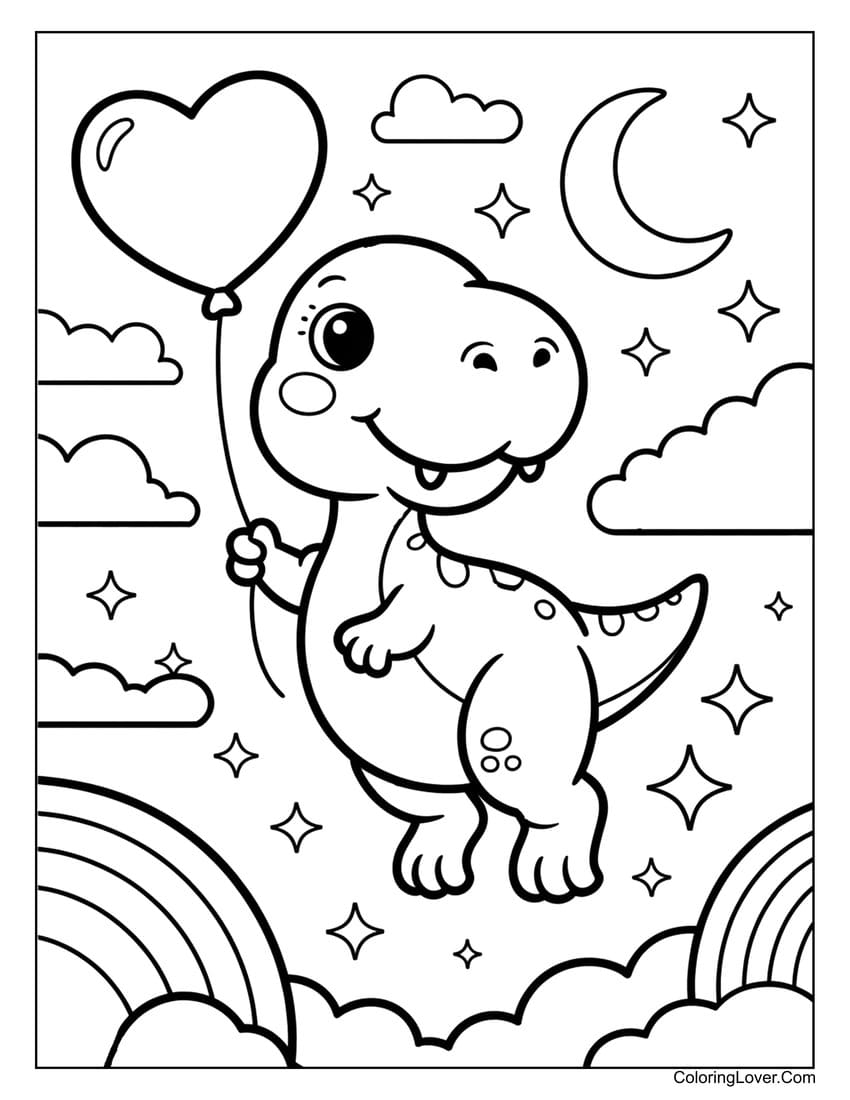 Dinosaur Coloring Pages Free Printables For All Ages 