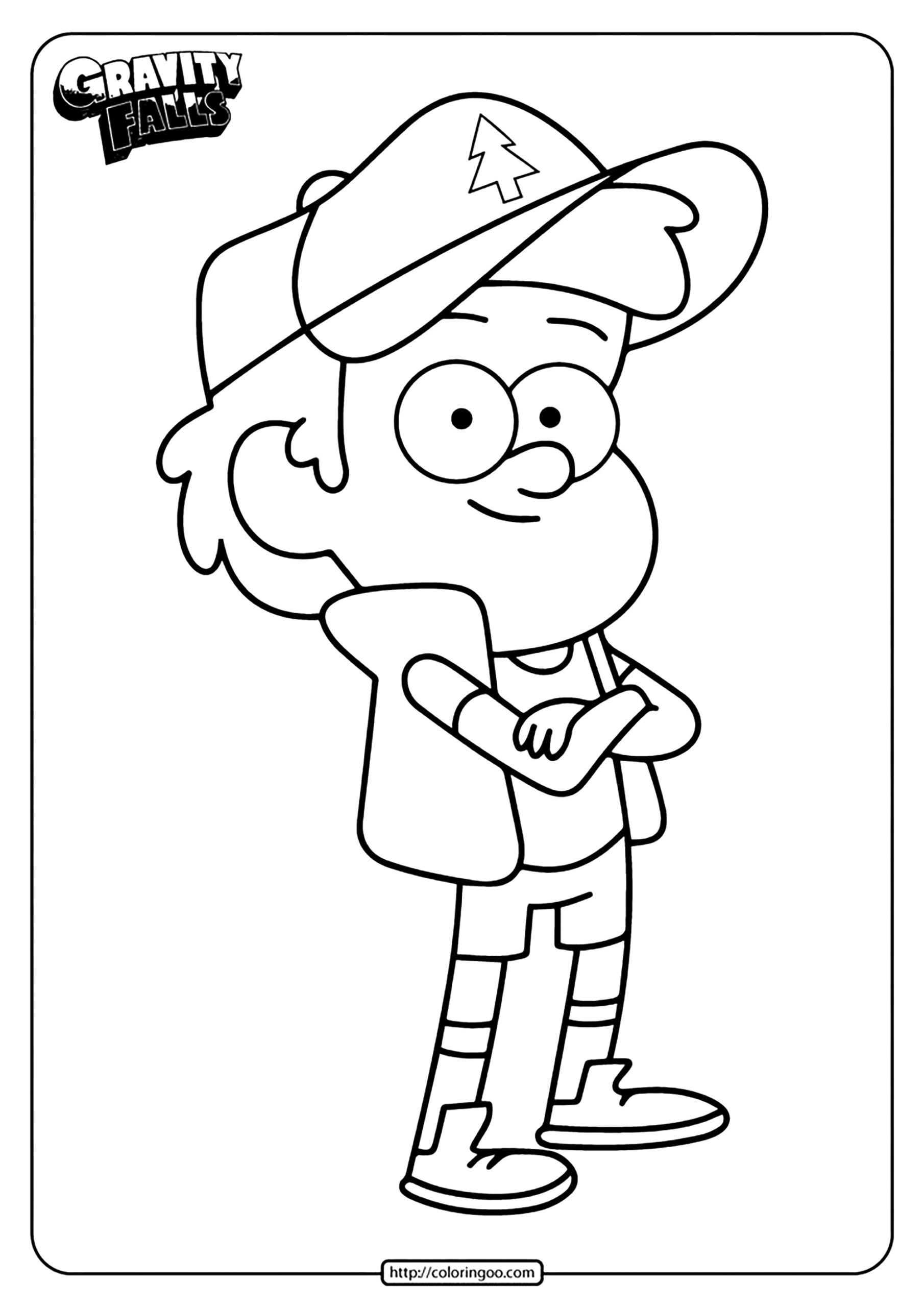 gravity falls coloring pages gravity falls coloring pages