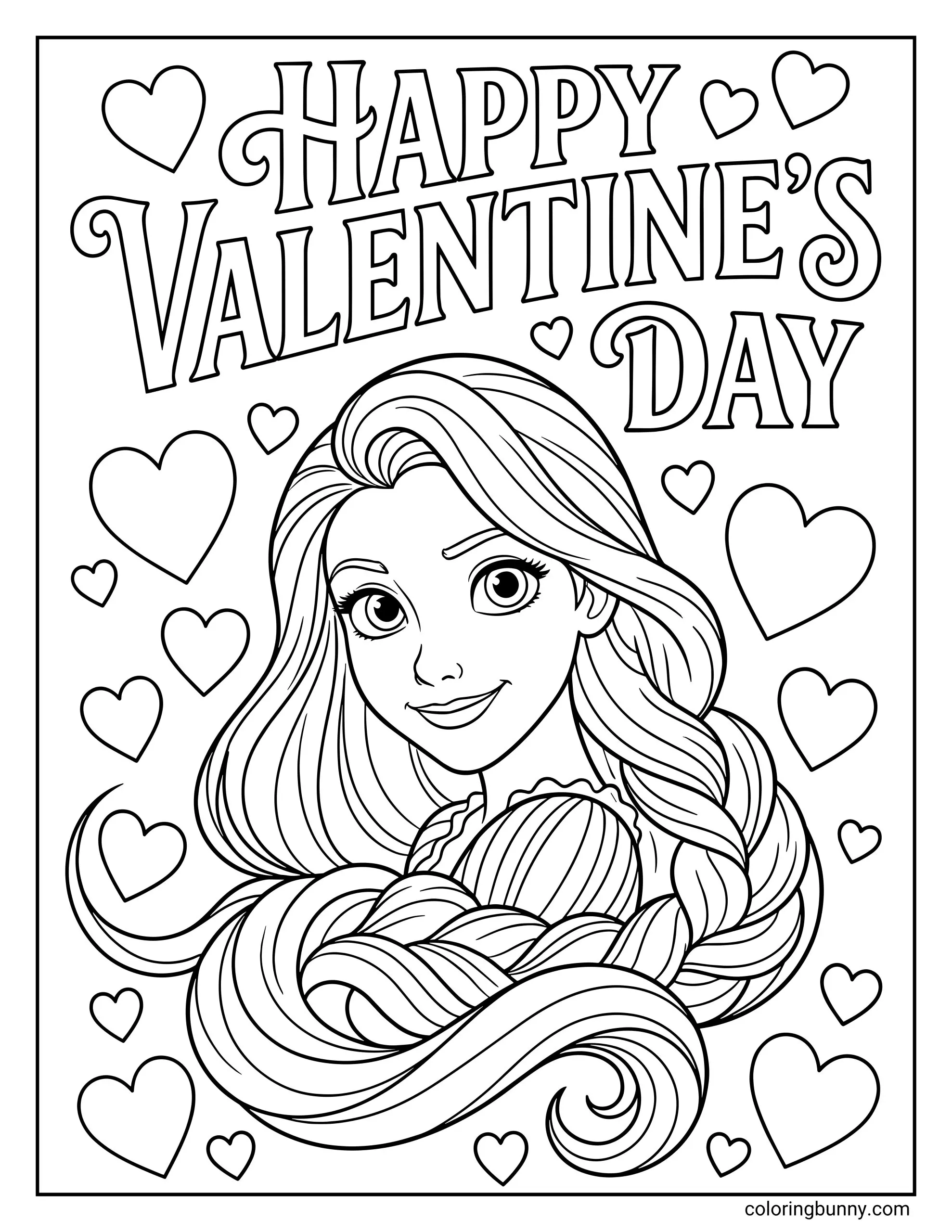 Disney Valentine s Day Coloring Pages 30 Free Printable PDFs 