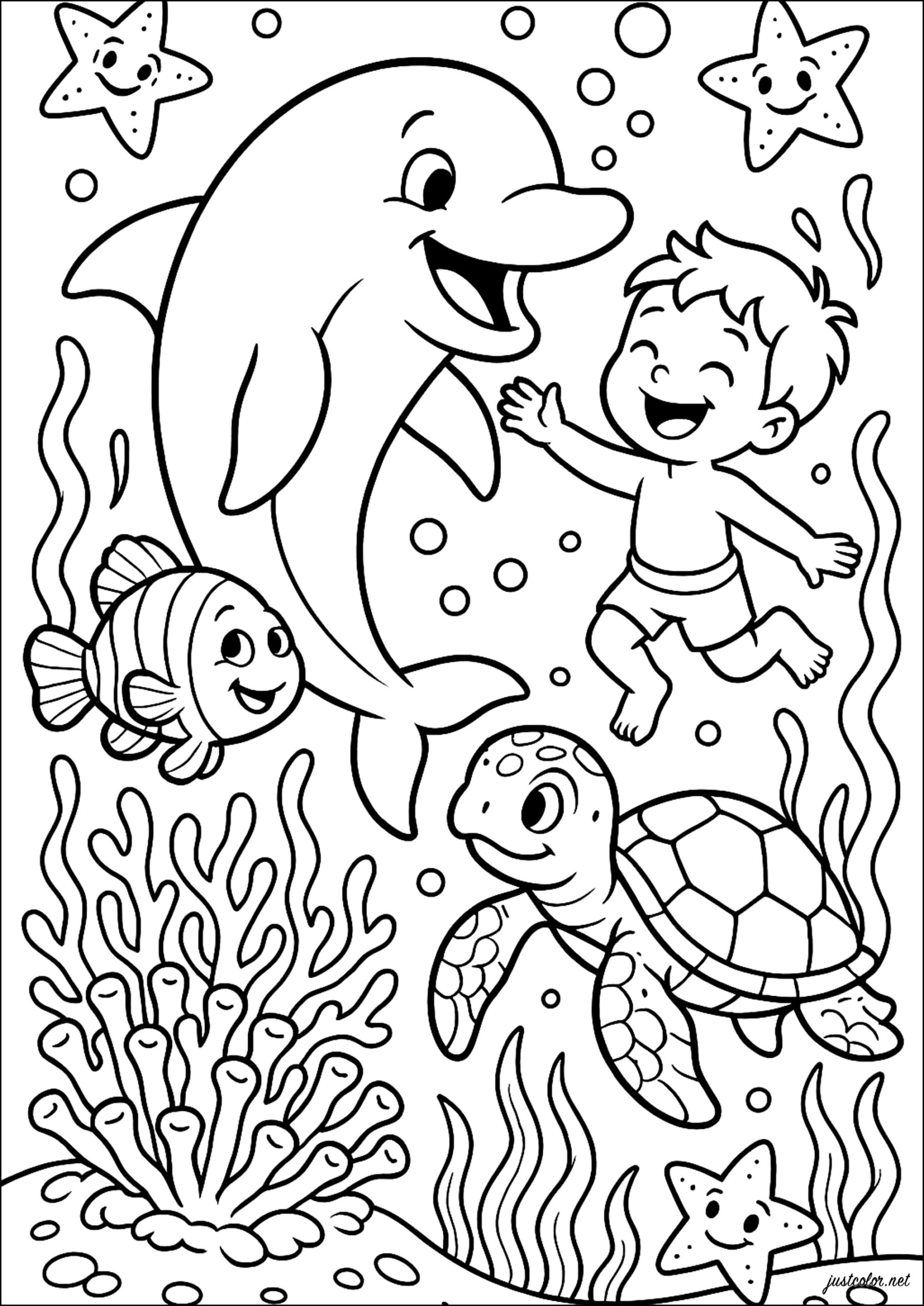 marine animals coloring pages marine animals coloring pages