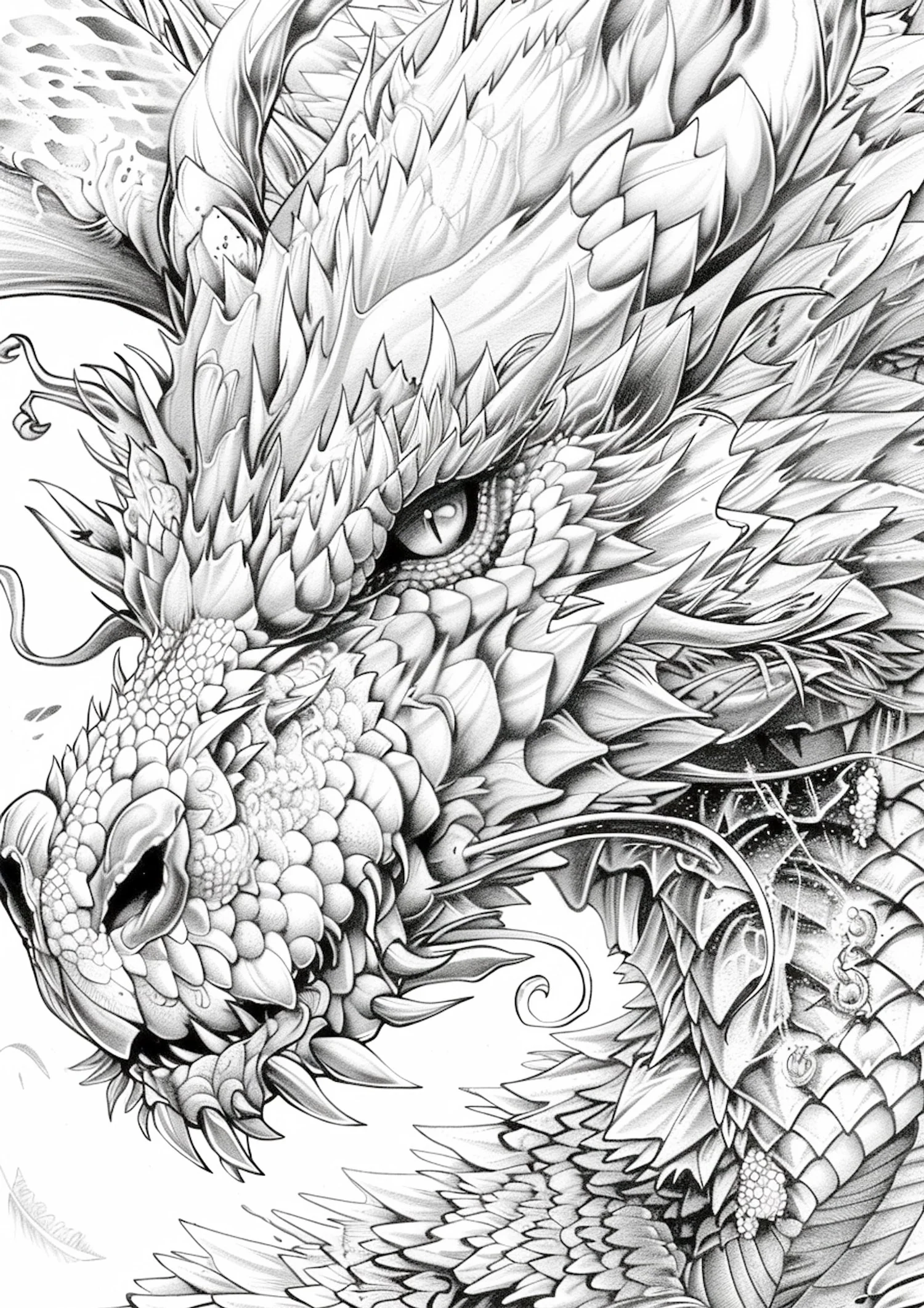 Dragons Coloring Book Grayscale Printbook Monsoon Publishing USA meta Name keywords Content coloring Books For Adults Grayscale Coloring Books Digital Coloring Pages Download Zentangle Coloring Books Journals Notebooks 