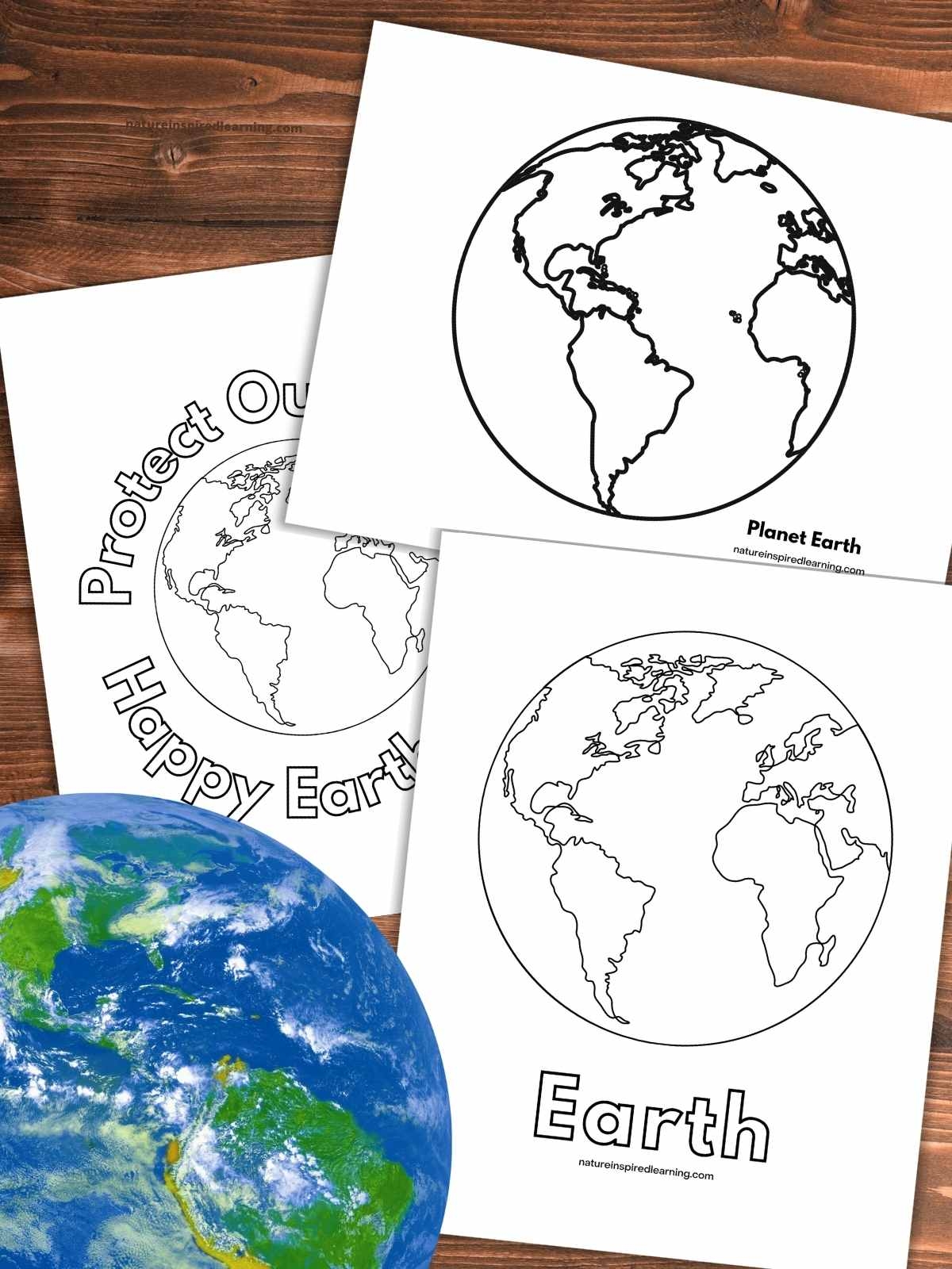 coloring page for earth coloring page for earth