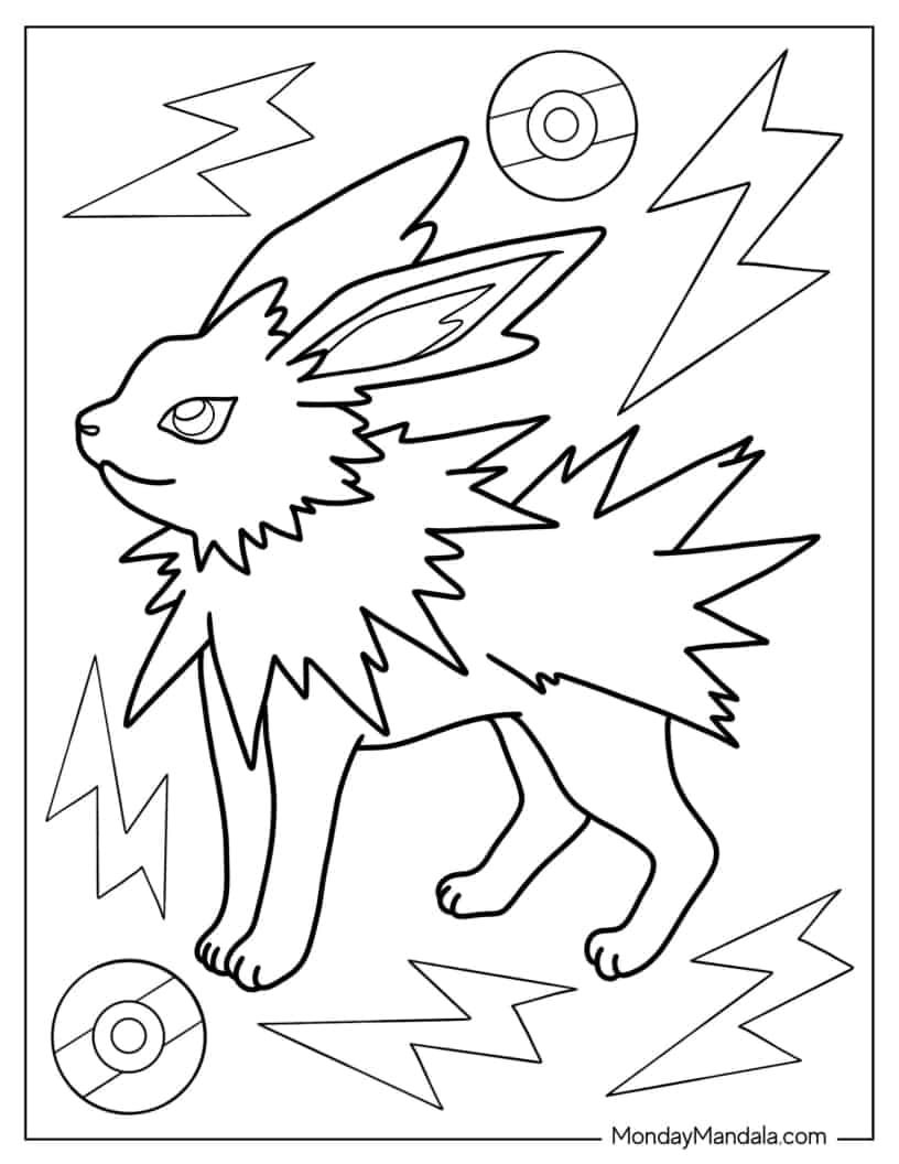 Eevee Coloring Pages Part 1 R ageregression