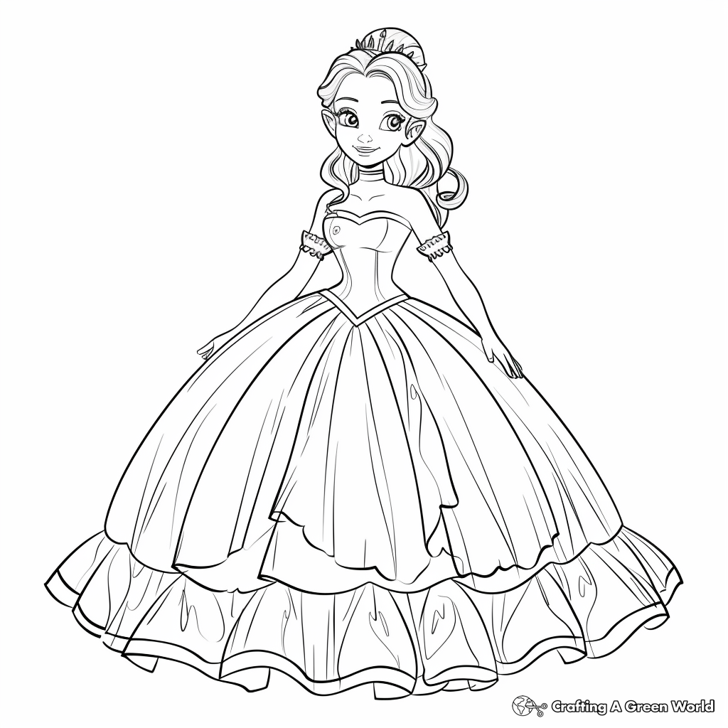 princess elena coloring pages