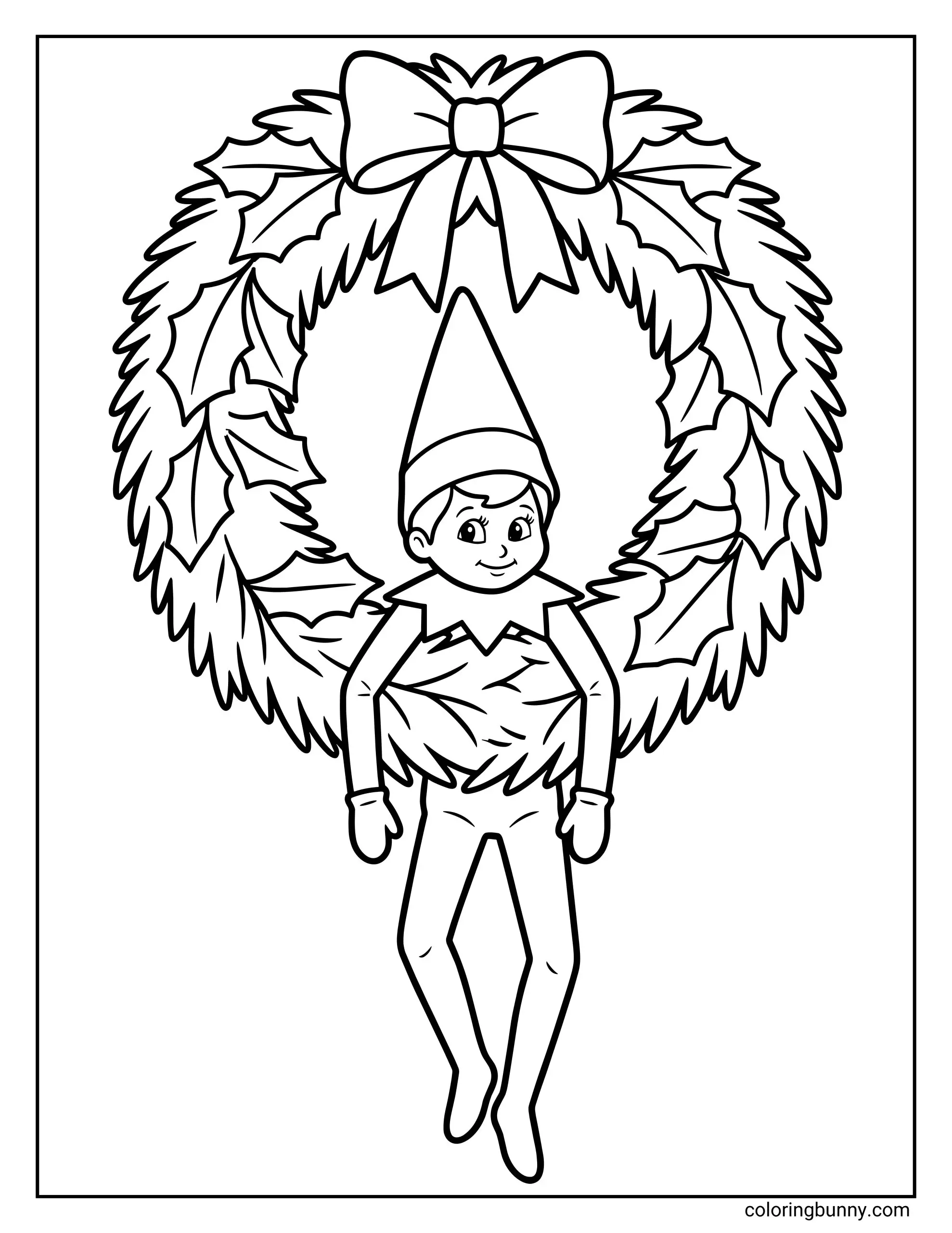 Elf On The Shelf Coloring Pages 30 Free Printable PDFs Elf On The Shelf Coloring Pages 30 Free Printable PDFs