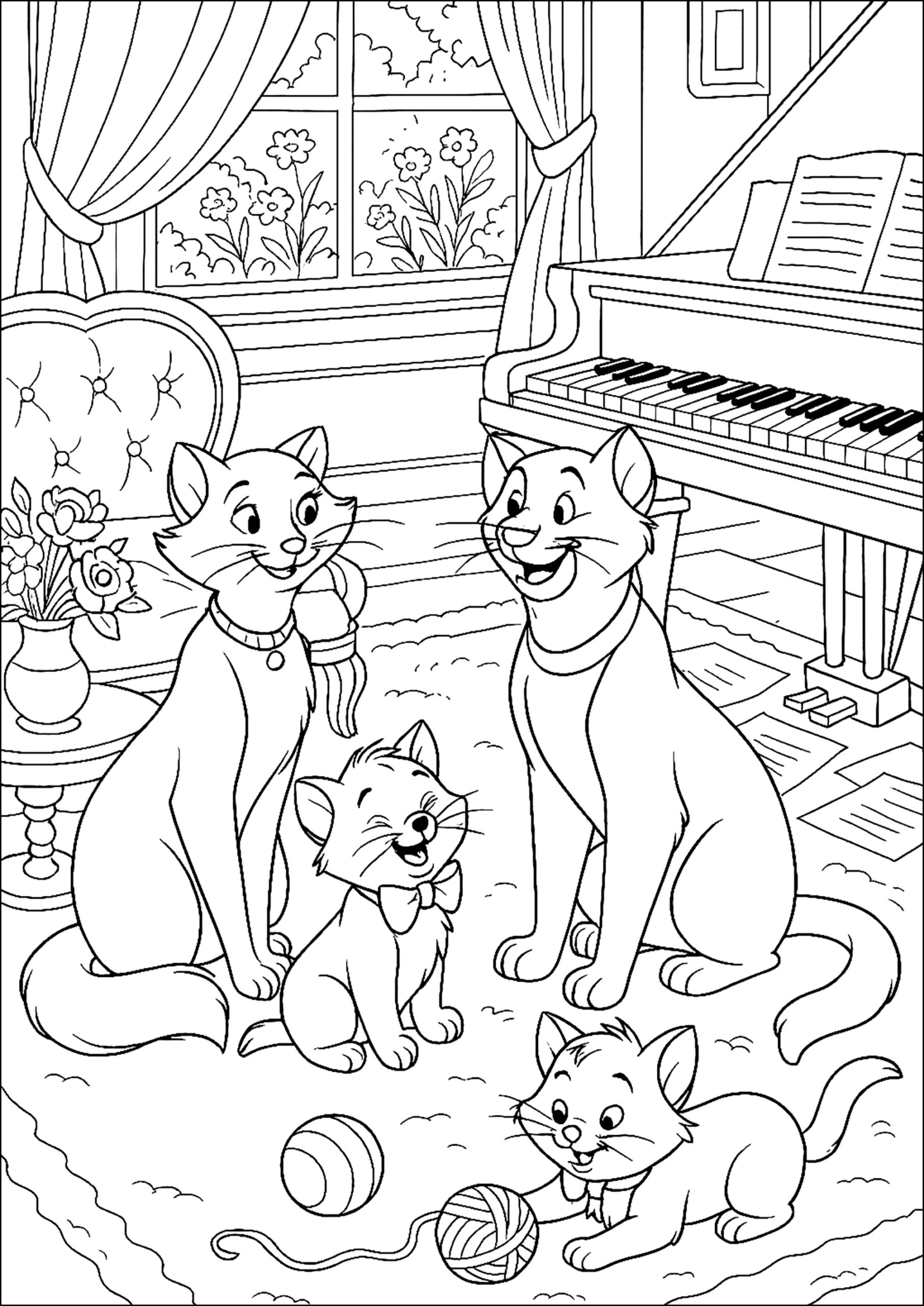 disney animal coloring pages