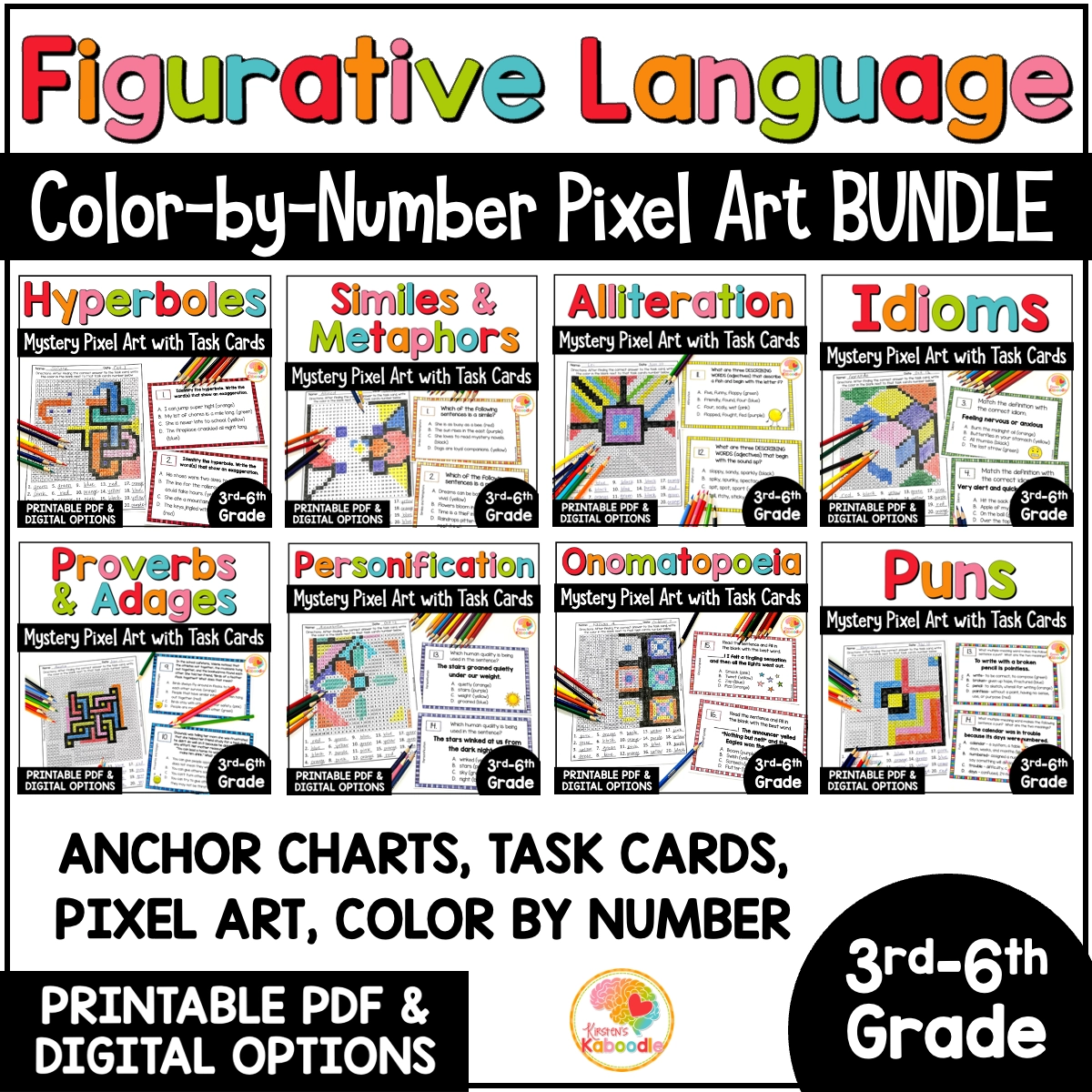figurative language color by number