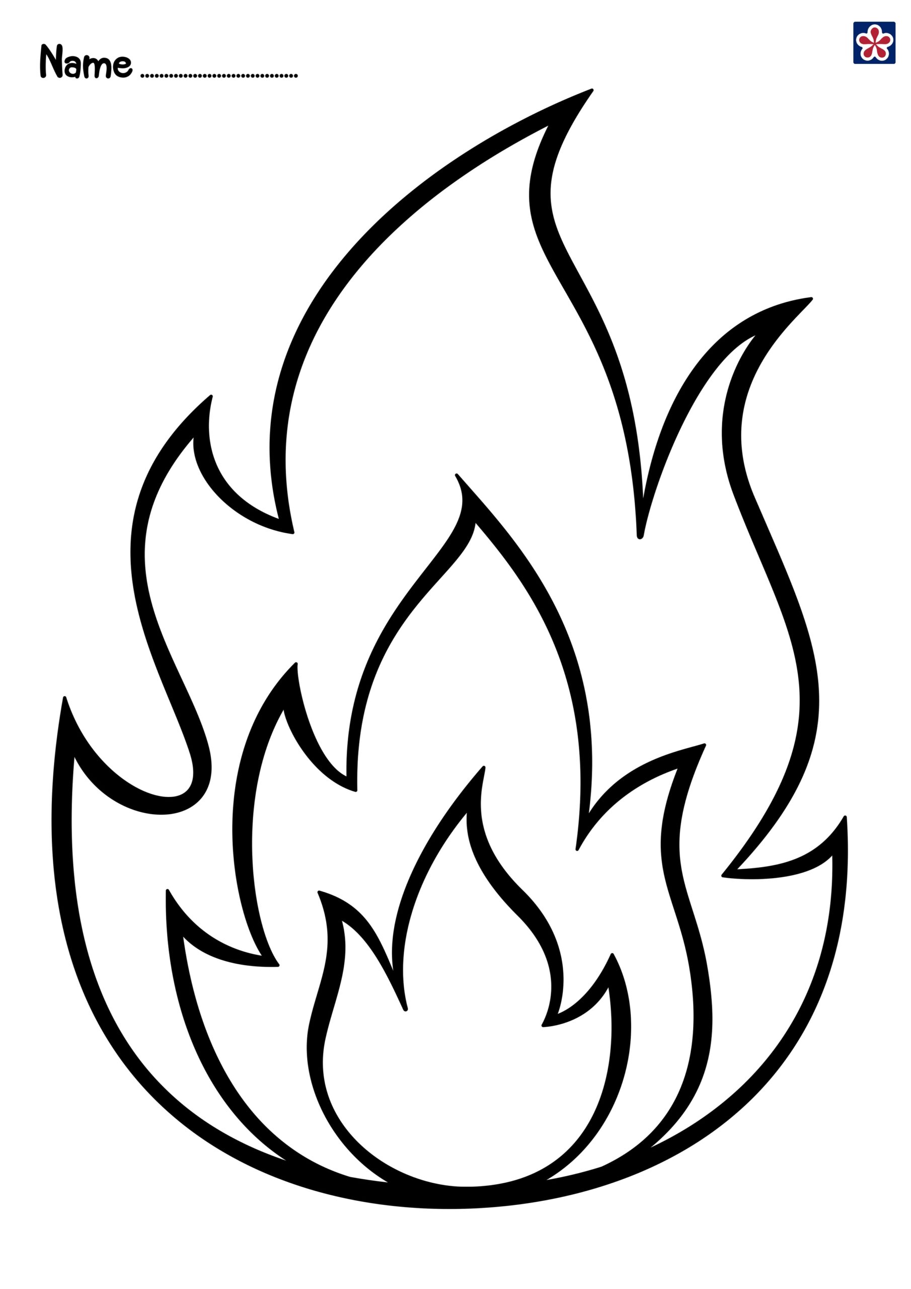 Fire Coloring And Painting Pages TeachersMag Fire Coloring And Painting Pages TeachersMag