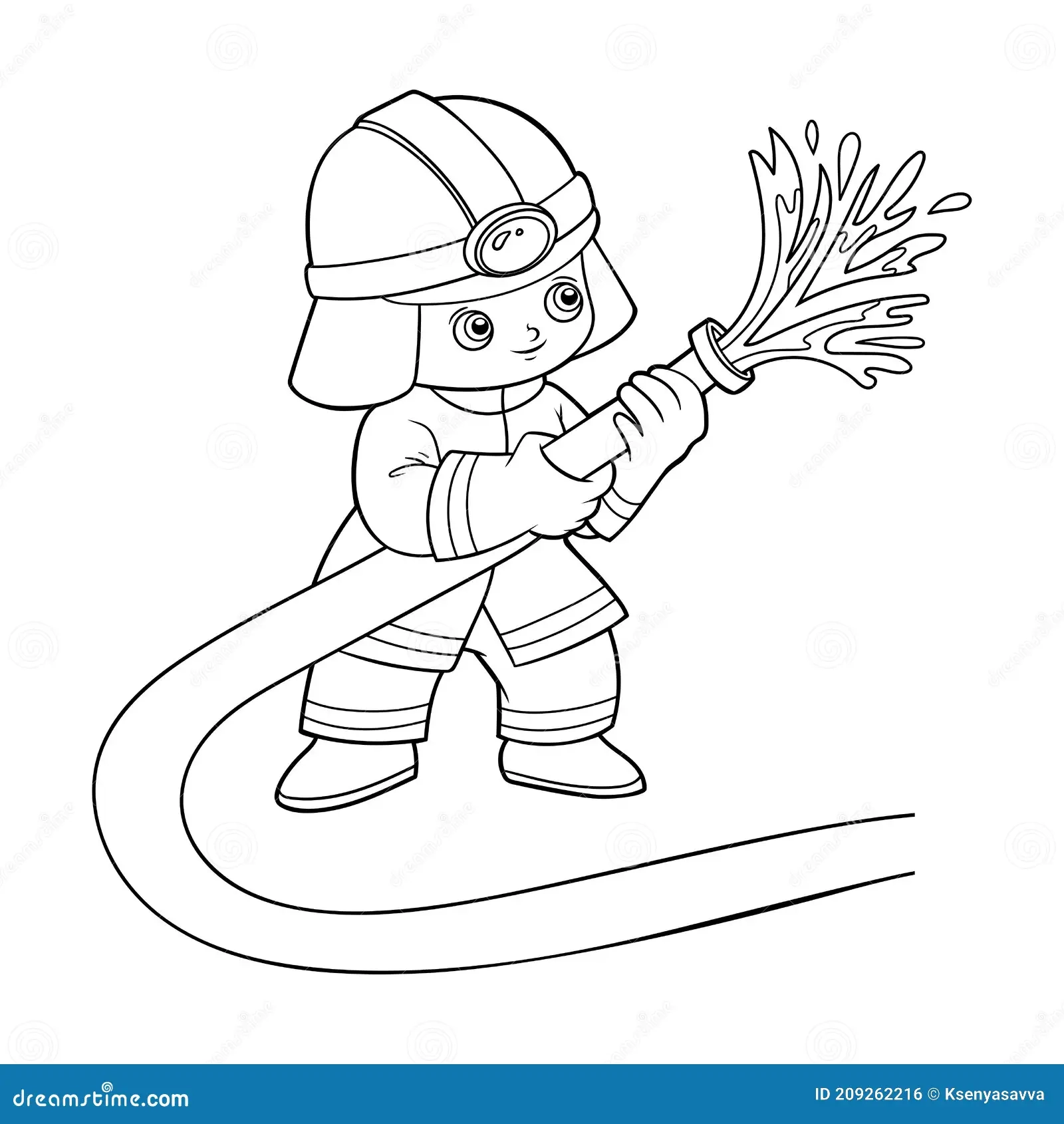 coloring pages of fireman