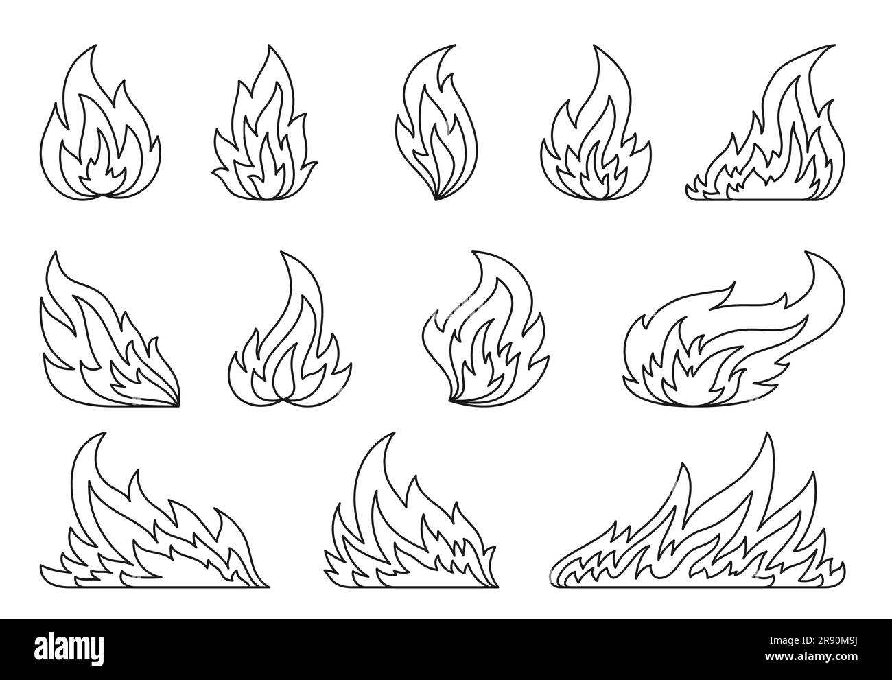 Flame Coloring Black And White Stock Photos Images Alamy Flame Coloring Black And White Stock Photos Images Alamy