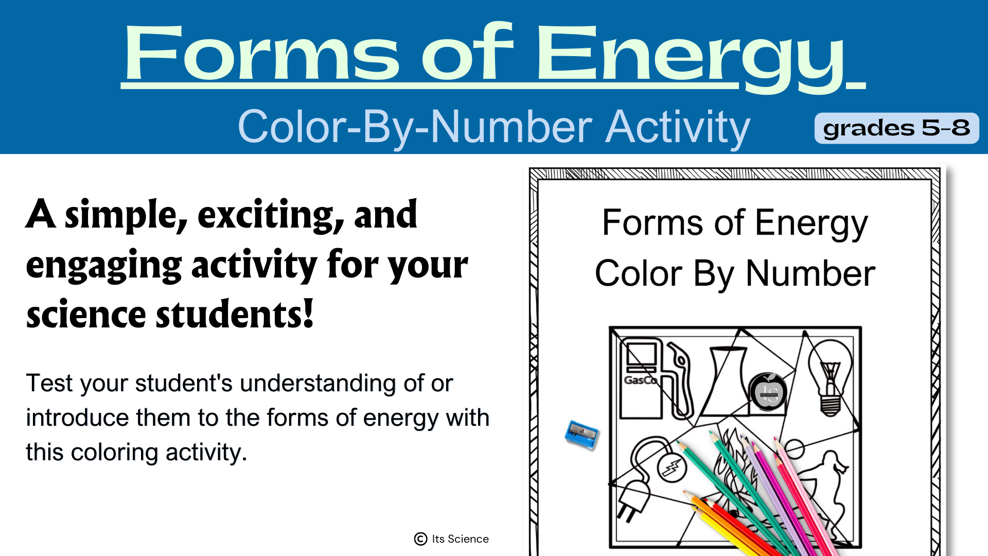 Forms Of Energy Coloring Activity Made By Teachers