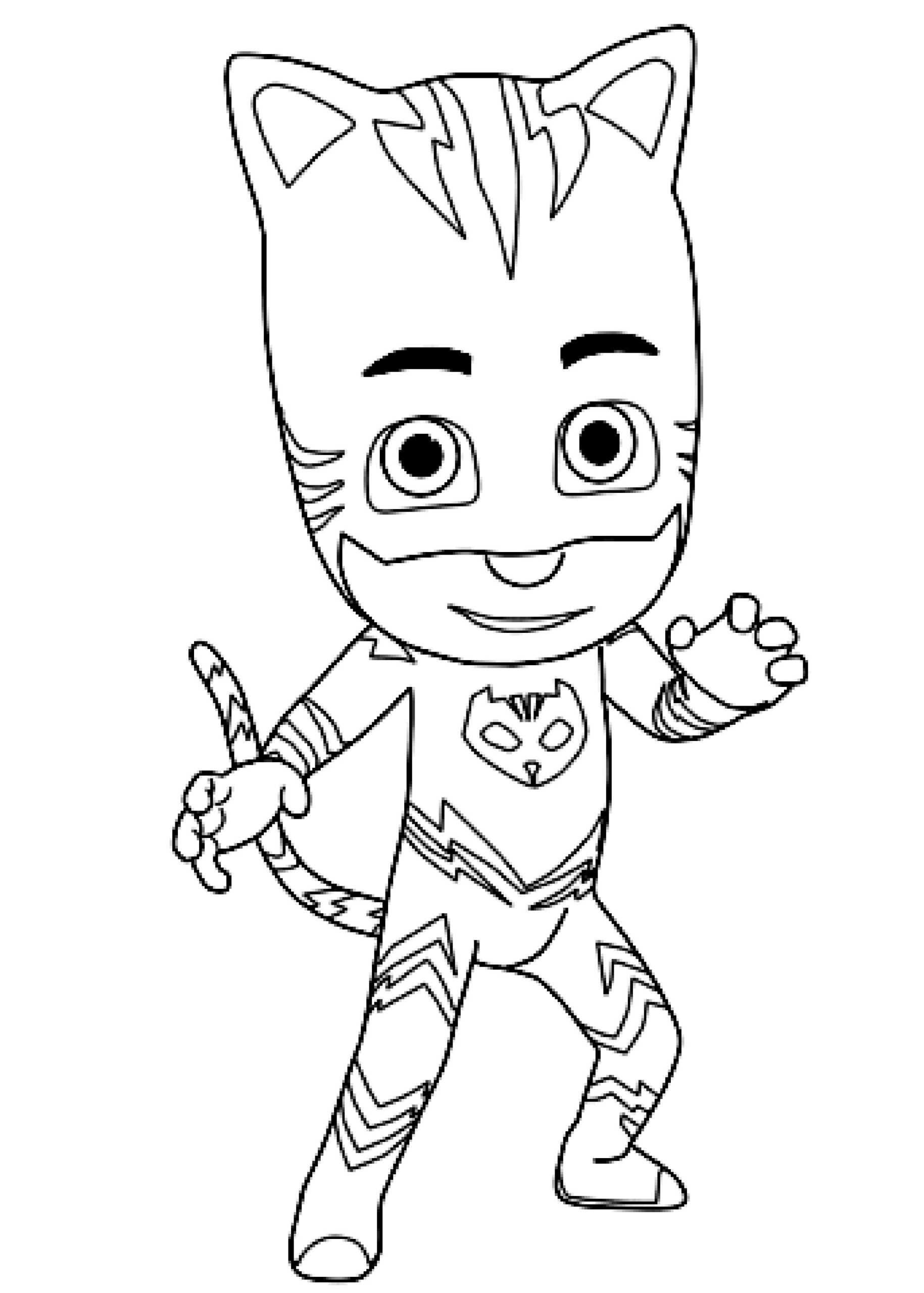 pj masks coloring pages