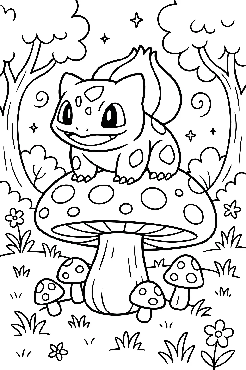 Free Bulbasaur Coloring Pages Generator 28 Bulbasaur Coloring Pages To Download