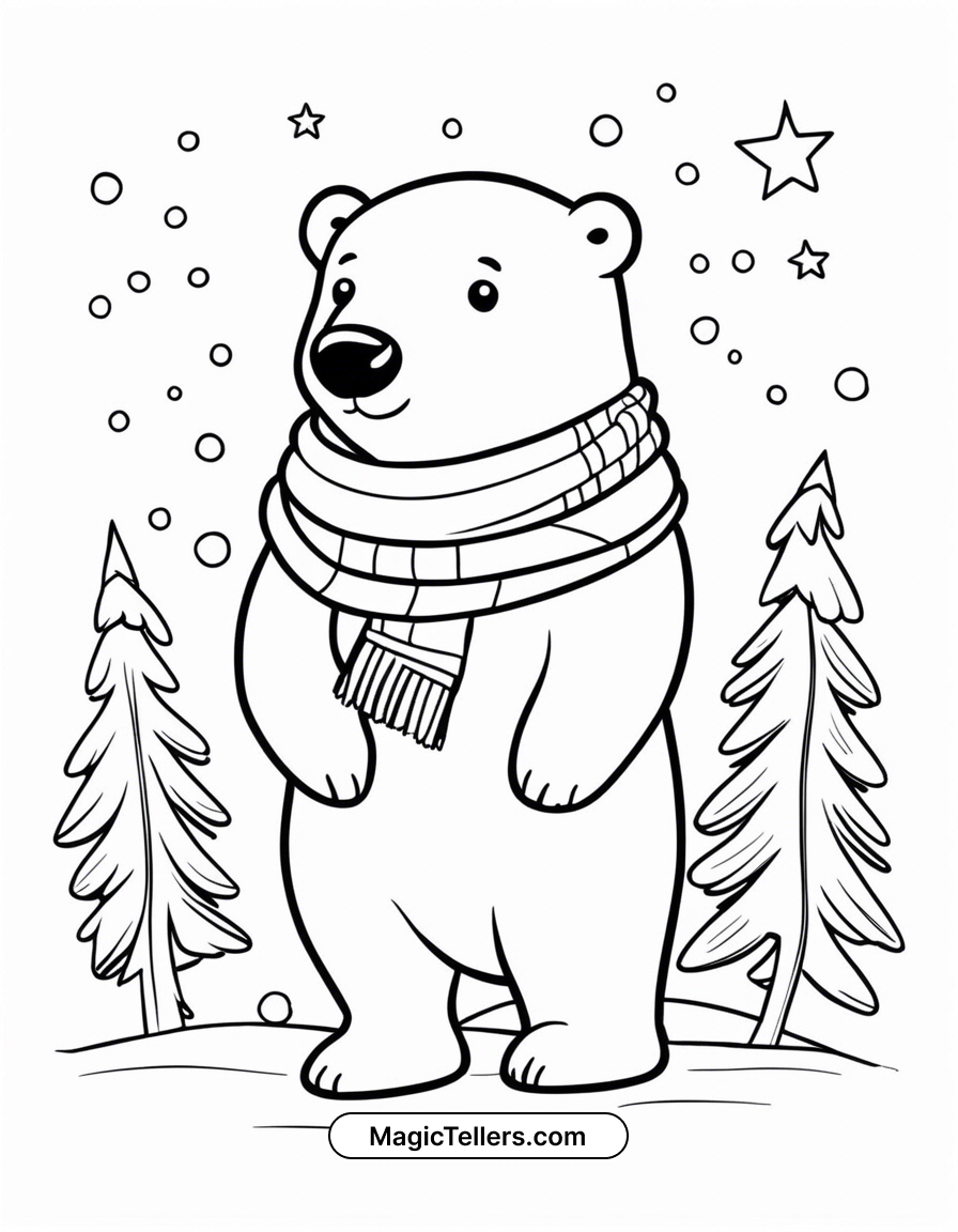 polar bear coloring pages polar bear coloring pages