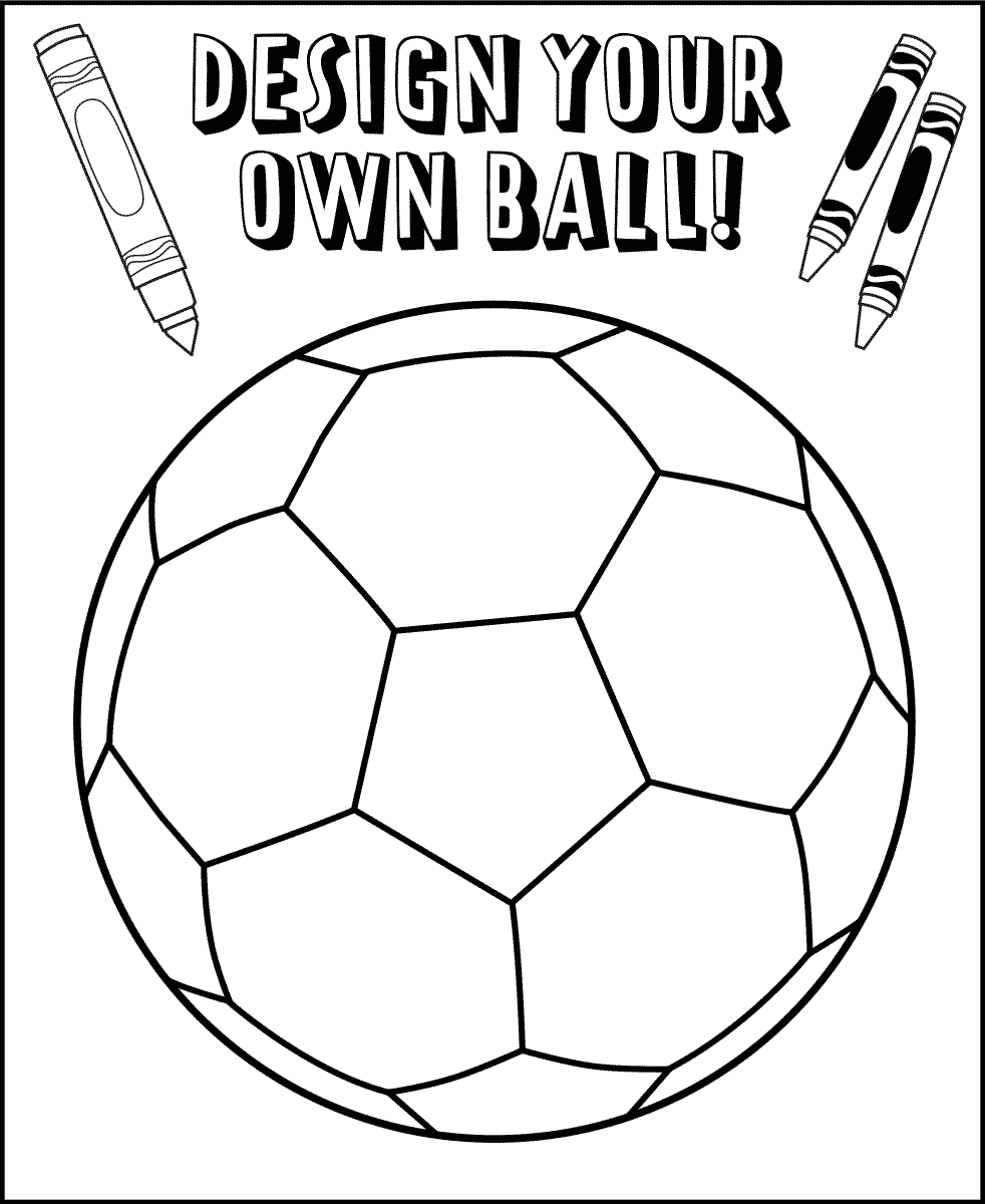 Free Crayola Sports Coloring Pages Sheets For Kids