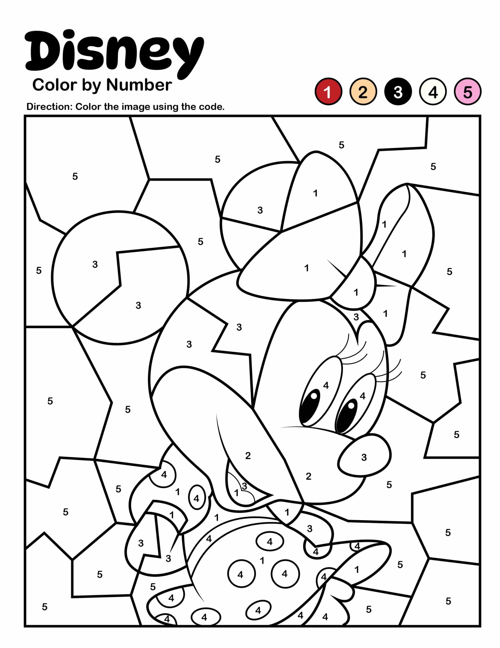 Free Disney Color by Number Pages For Kids Kids Activity Zone Free Disney Color by Number Pages For Kids Kids Activity Zone