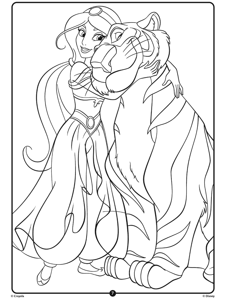Free Disney Kids Coloring Pages Sheets For Kids