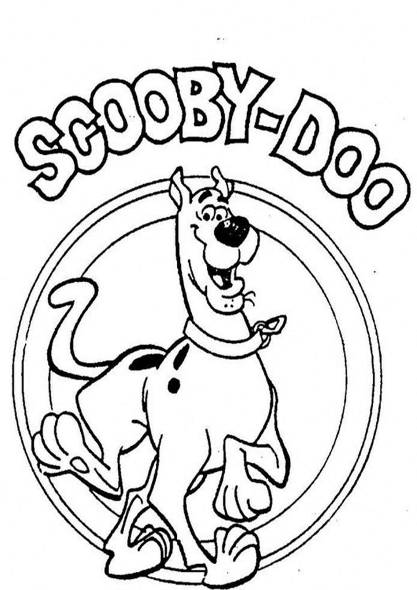 Free Easy To Print Scooby Doo Coloring Pages Tulamama Free Easy To Print Scooby Doo Coloring Pages Tulamama