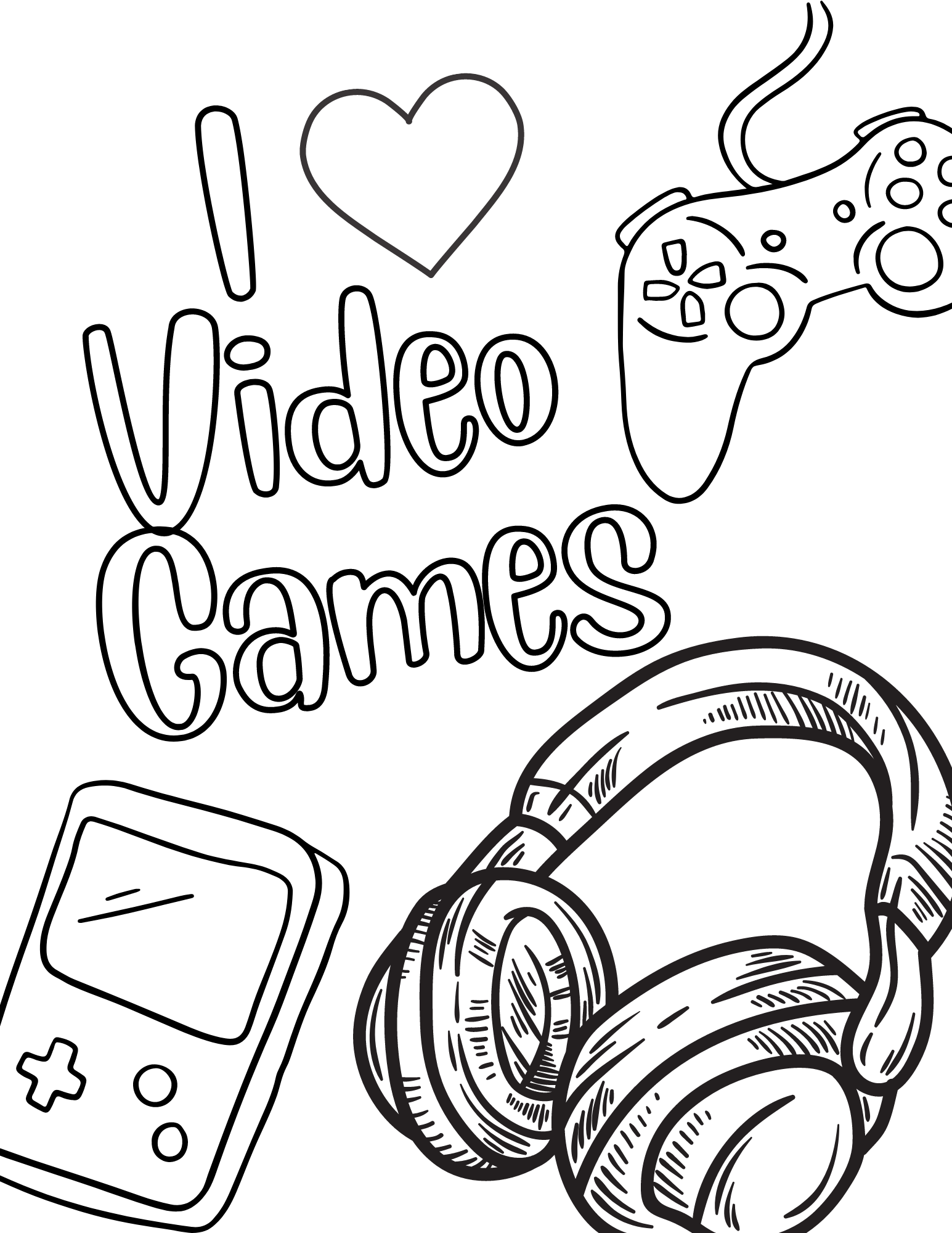 Free Gaming Coloring Pages For Your Video Game Fan Free Gaming Coloring Pages For Your Video Game Fan
