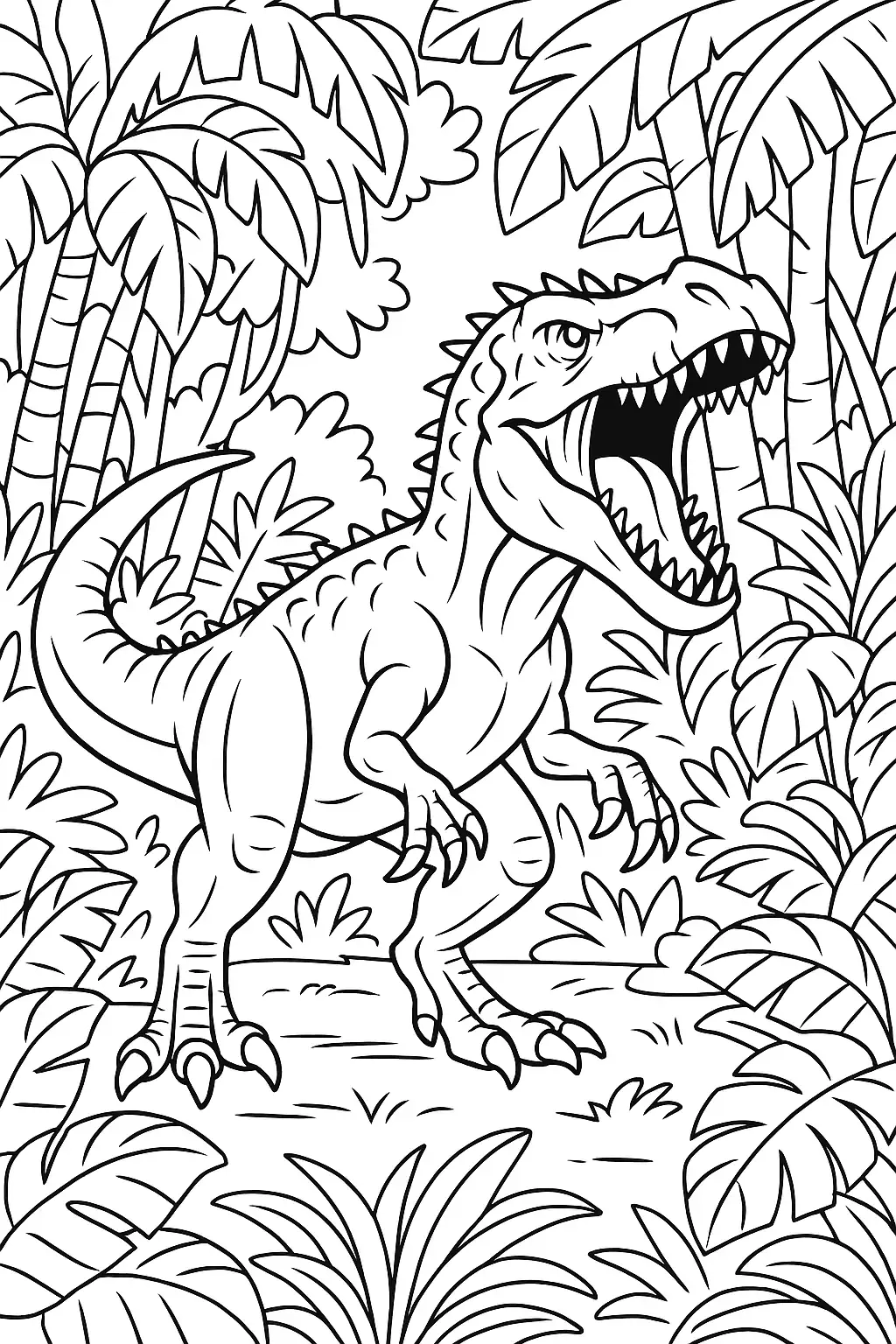 indominus rex coloring page indominus rex coloring page