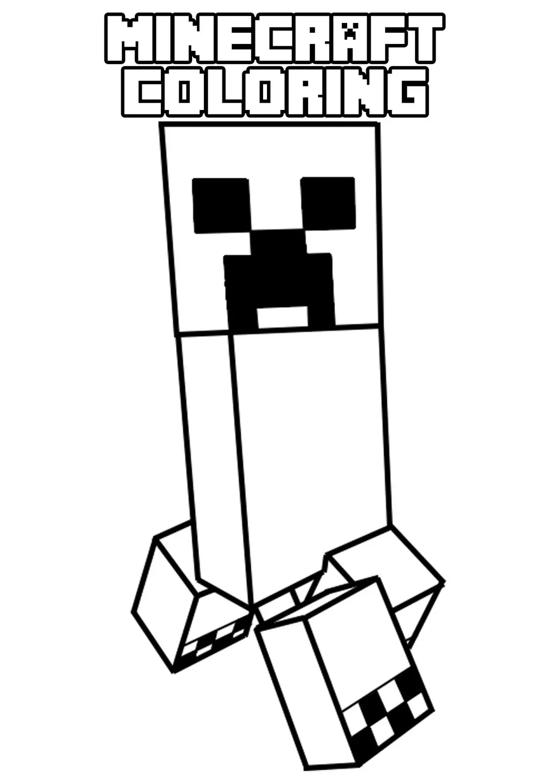 Free Minecraft Drawing To Print And Color Minecraft Coloring Pages Free Minecraft Drawing To Print And Color Minecraft Coloring Pages