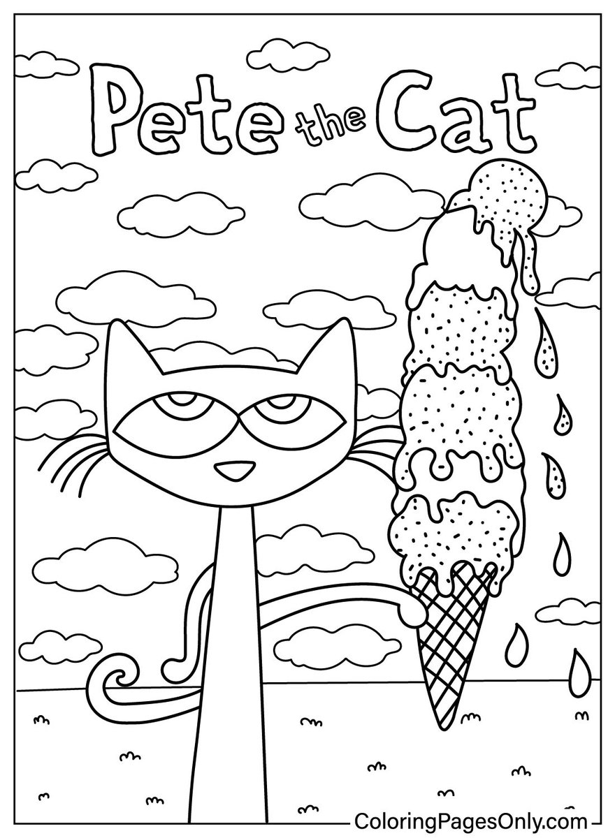  Free Pete The Cat Coloring Pages Https t co yGncmU9TxR PeteTheCat Cartoon Coloringpagesonly coloringpages ColoringBook art sketch drawing draw illustration coloring trend Trending Twitter TwitterX